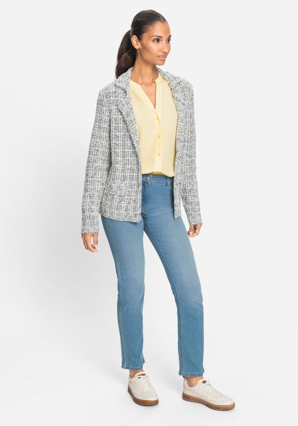 Tweed Knit Jacket - Olsen Fashion