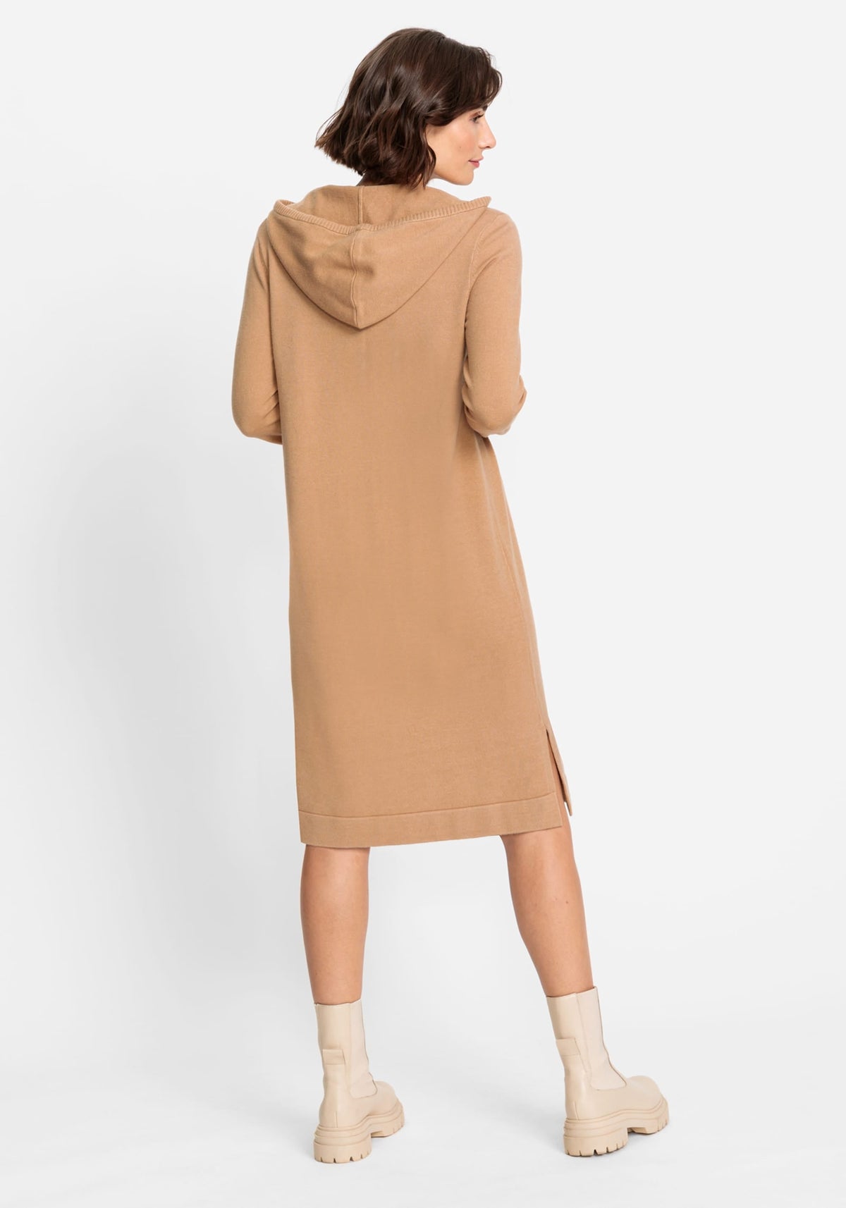 Long Sleeve Hoodie Sweater Dress
