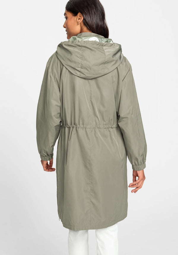Anorak Jacket with Removable Hood - Olsen Fashion Canada