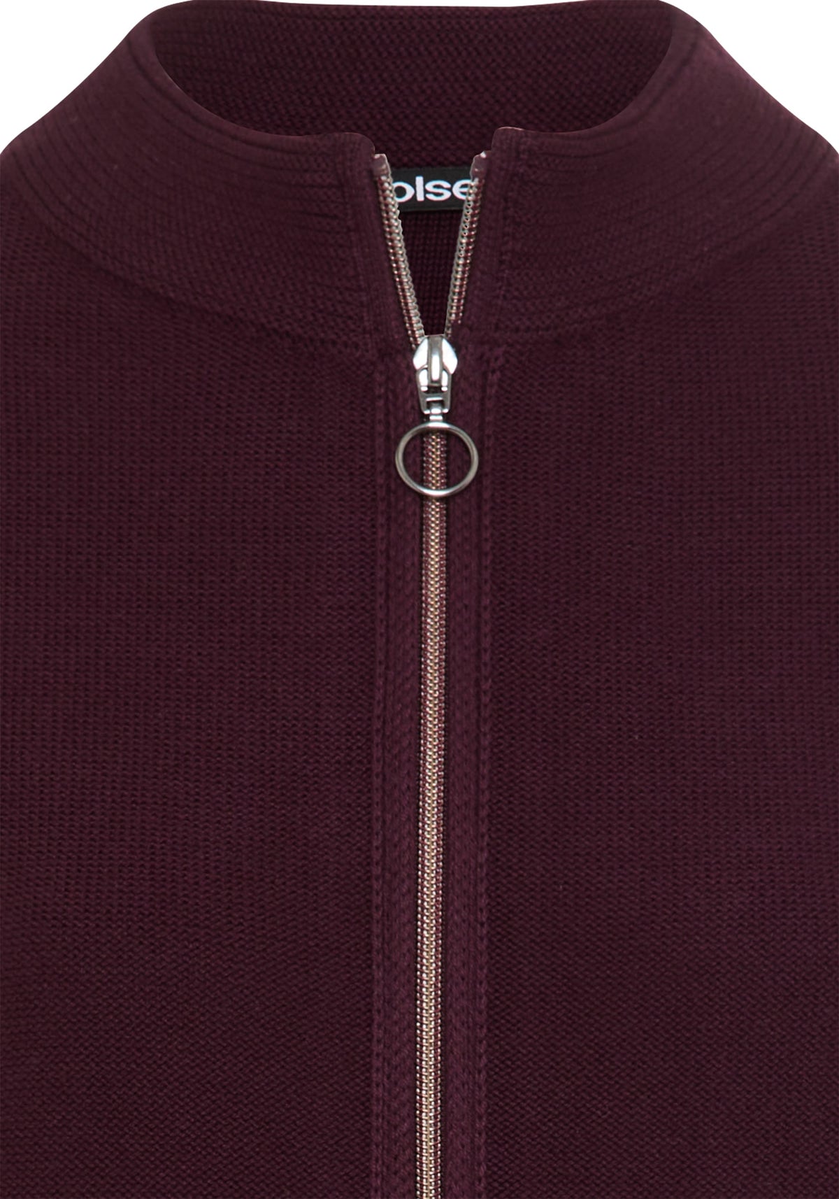 Cardigan zippé