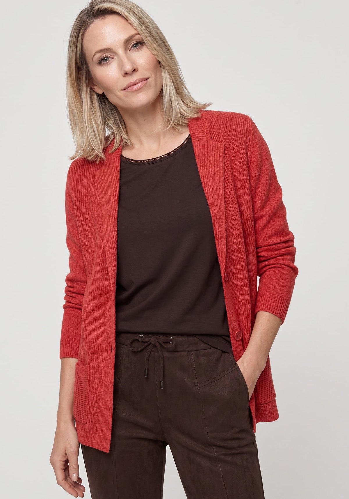 Sweater Knit Blazer