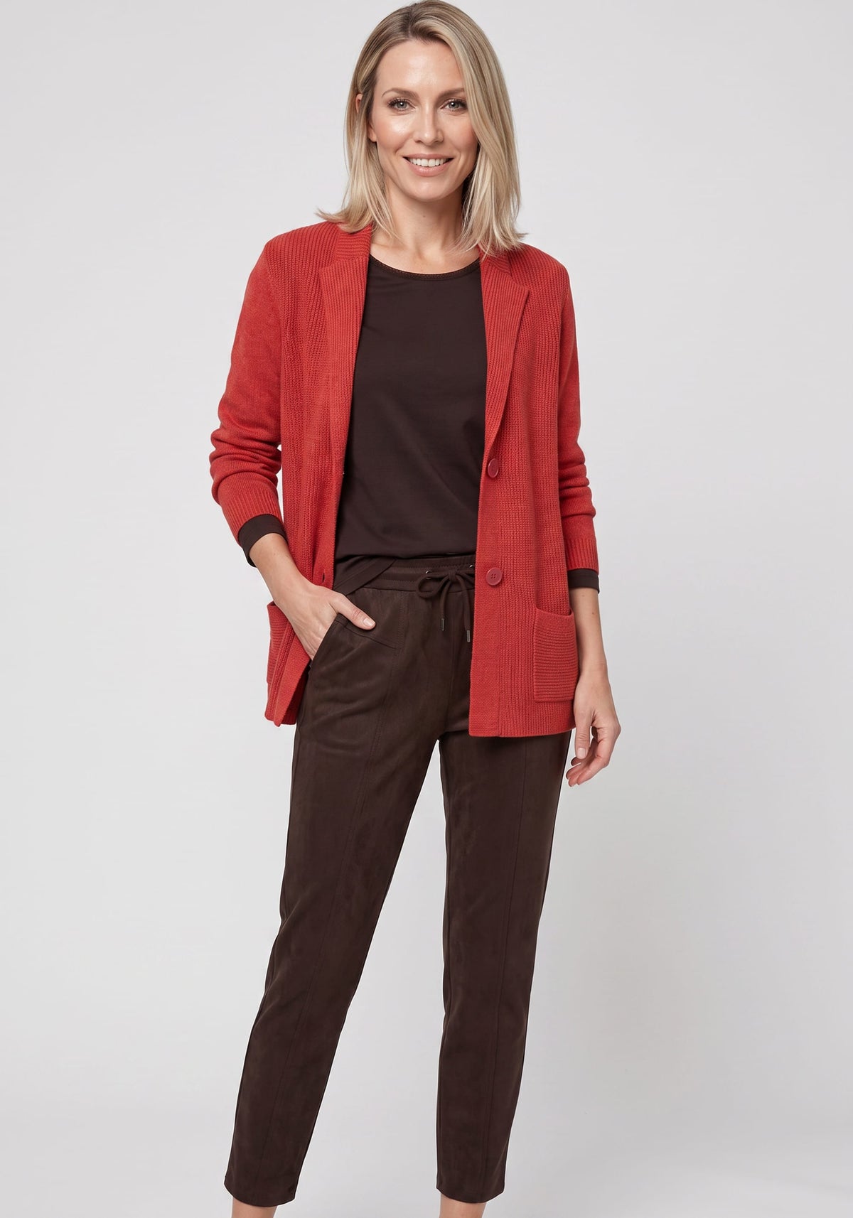 Sweater Knit Blazer