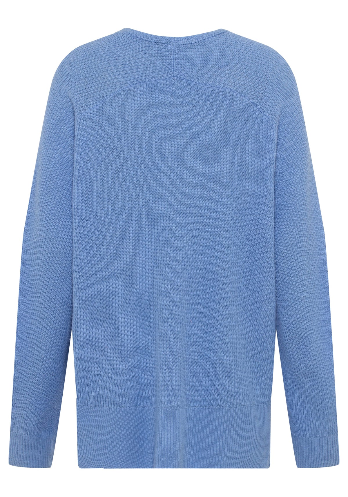 Cashmere Merino Blend Long Sleeve V-Neck Sweater