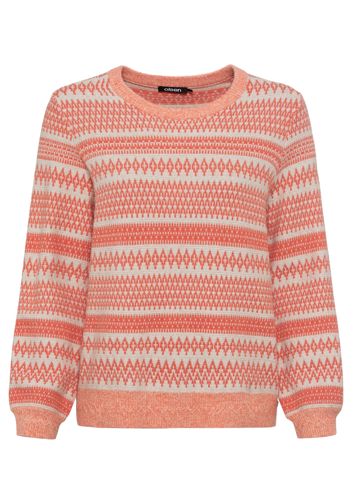 Long Sleeve Alpine Stripe Sweater