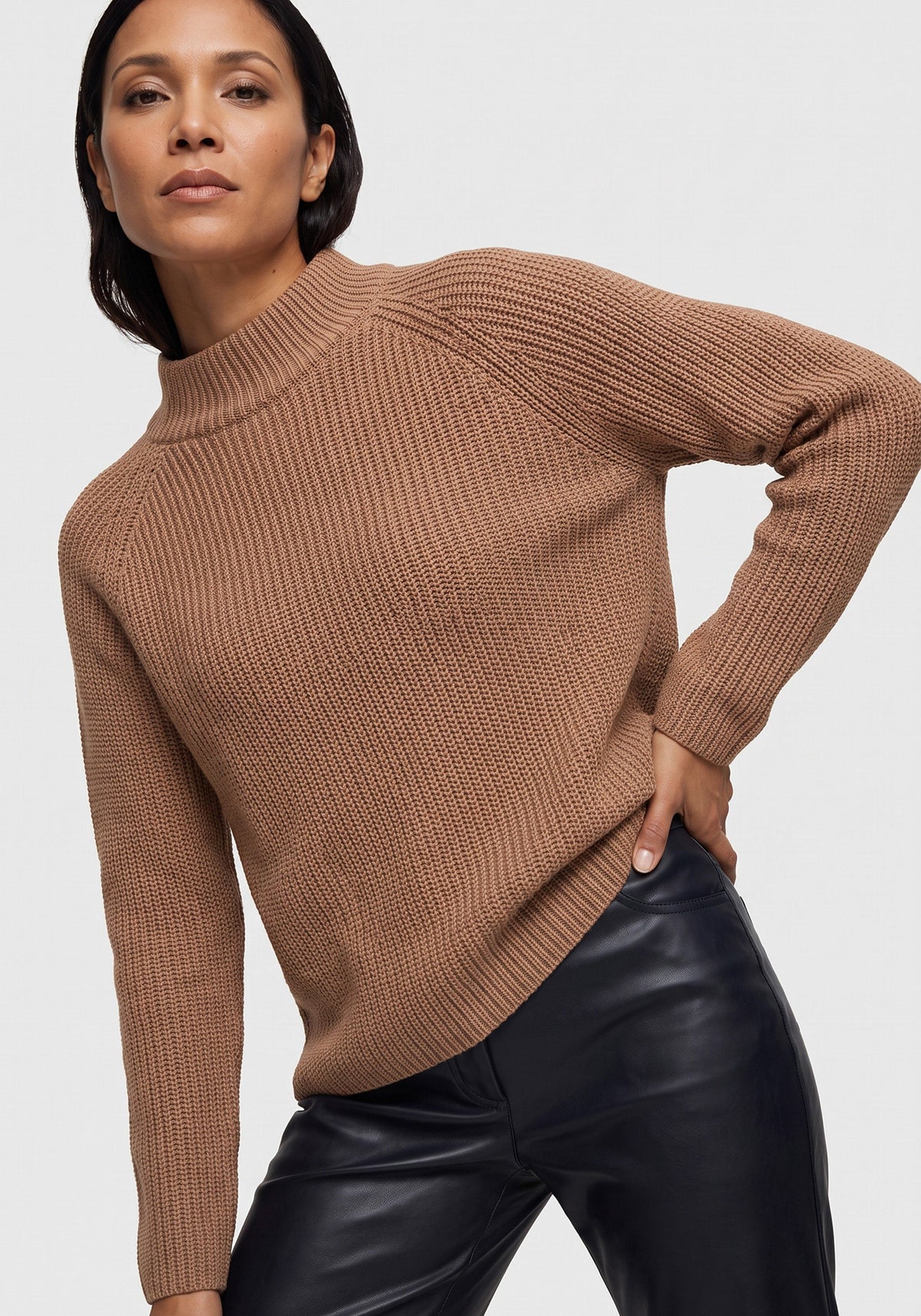 Shaker Stitch Sweater