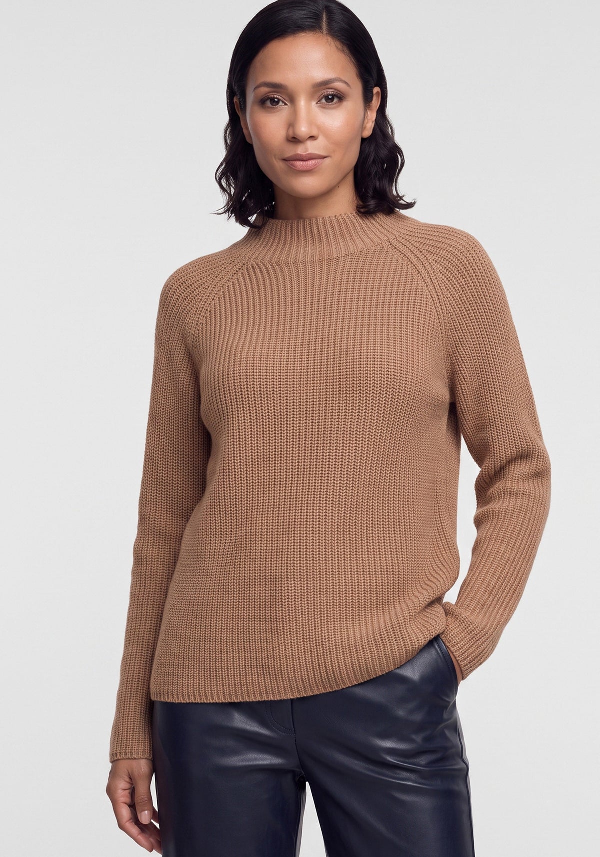 Shaker Stitch Sweater