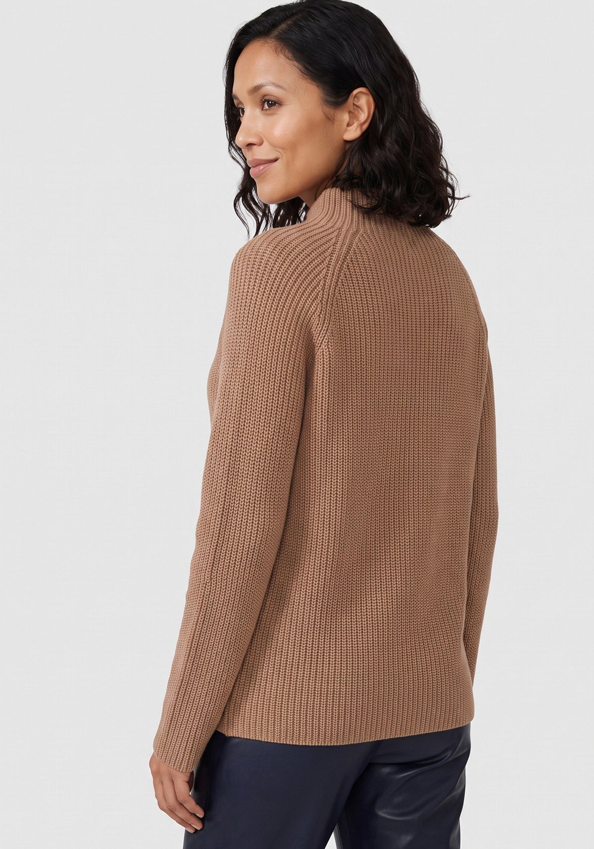 Shaker Stitch Sweater