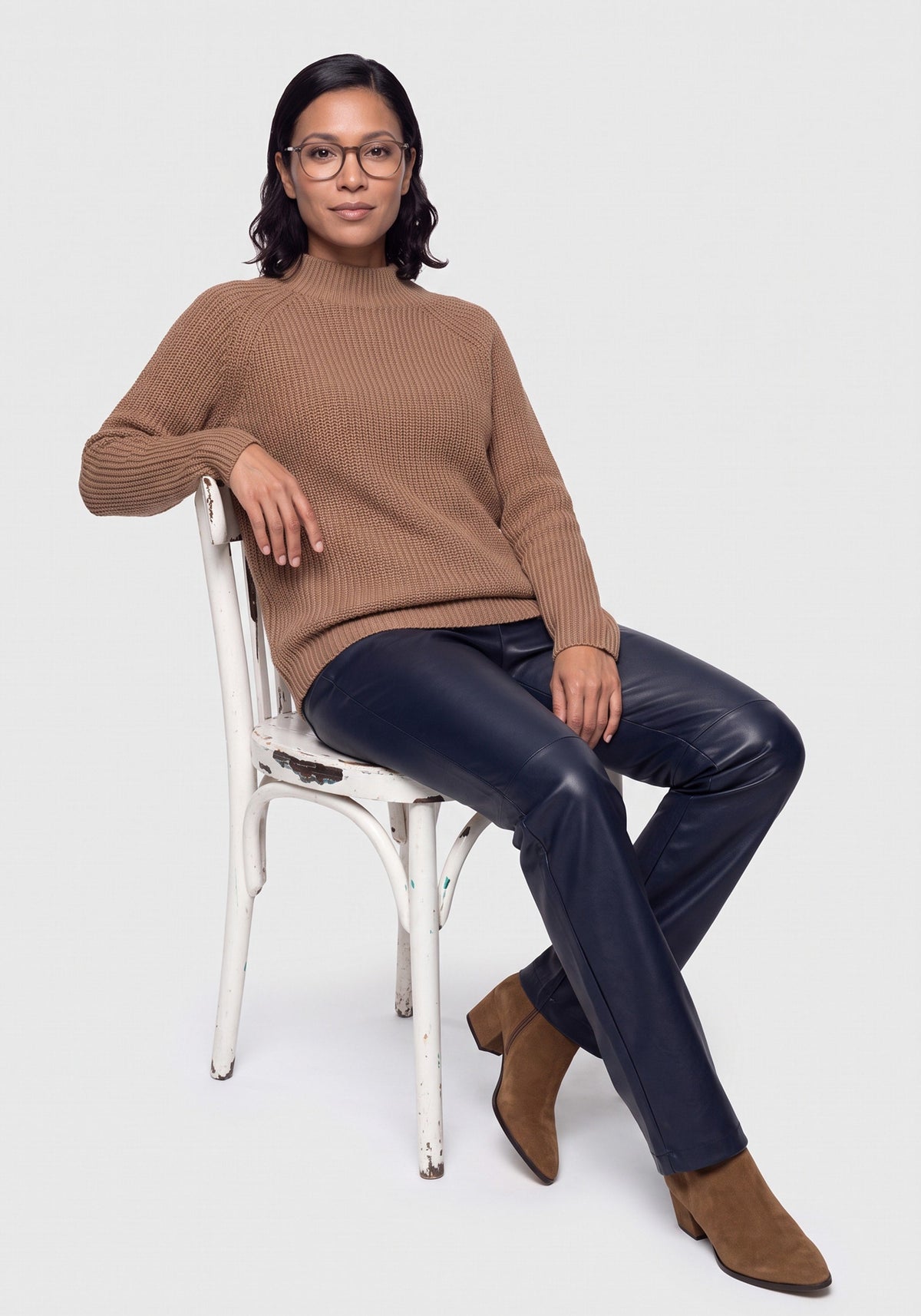 Shaker Stitch Sweater