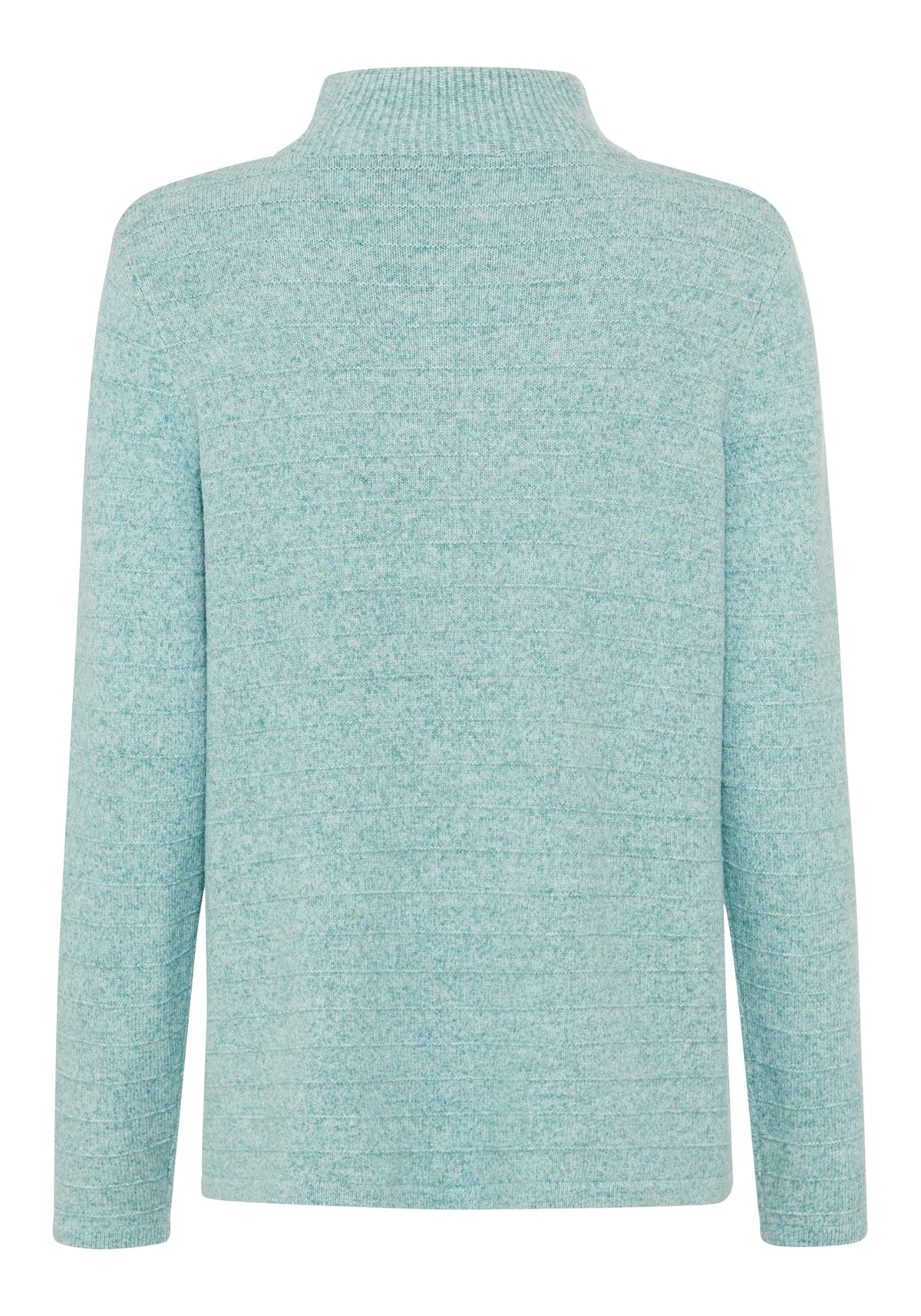 Pull ras du cou semi-fermé