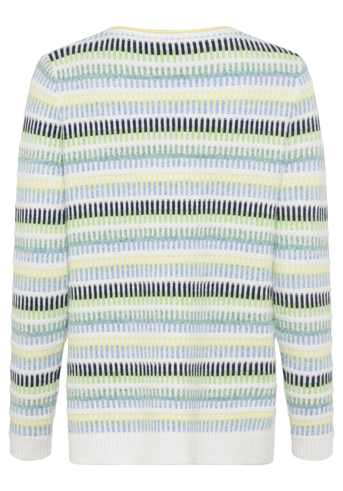 Long Sleeve Pattern Stripe Pullover