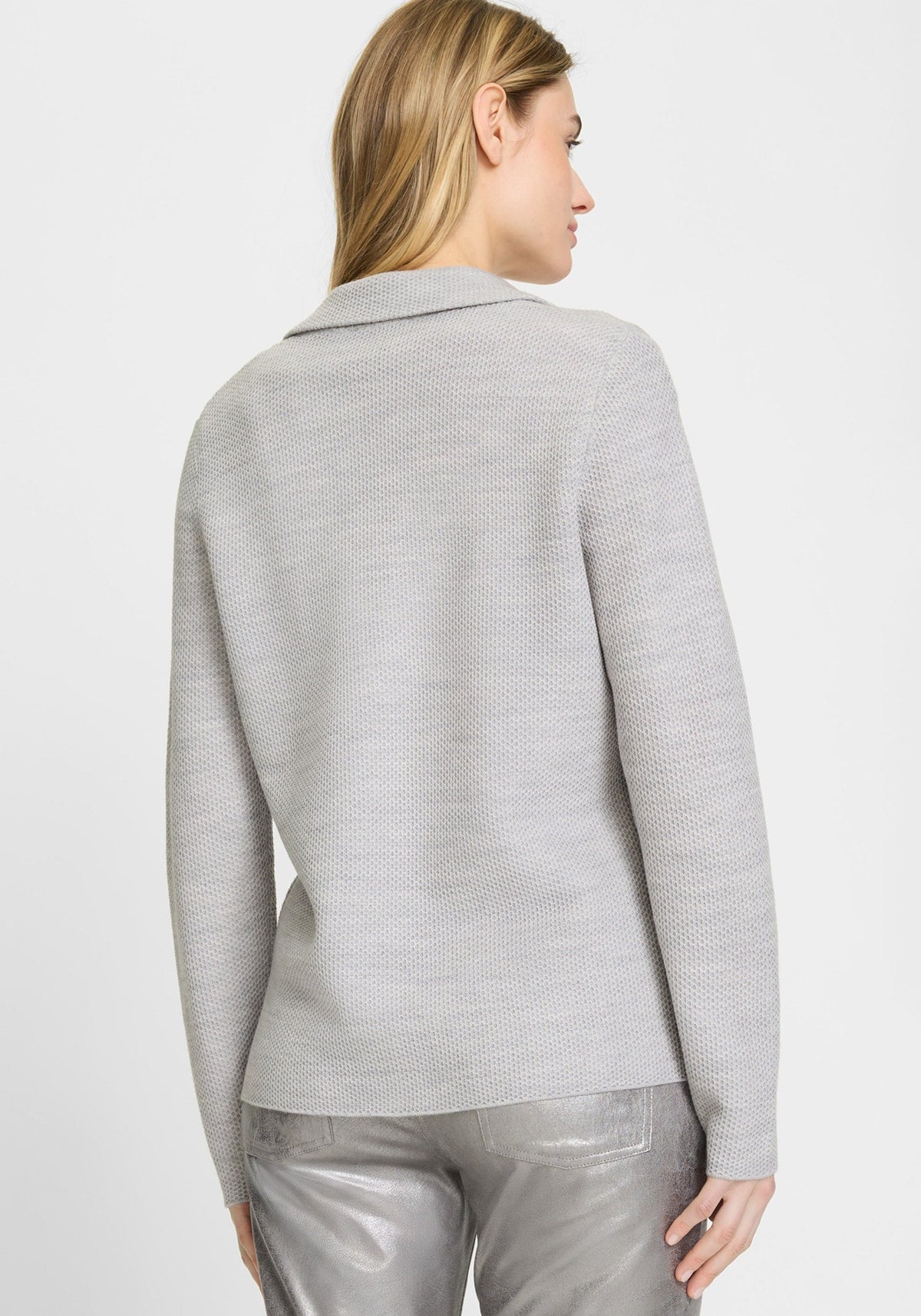 Merino Wool Blend Blazer