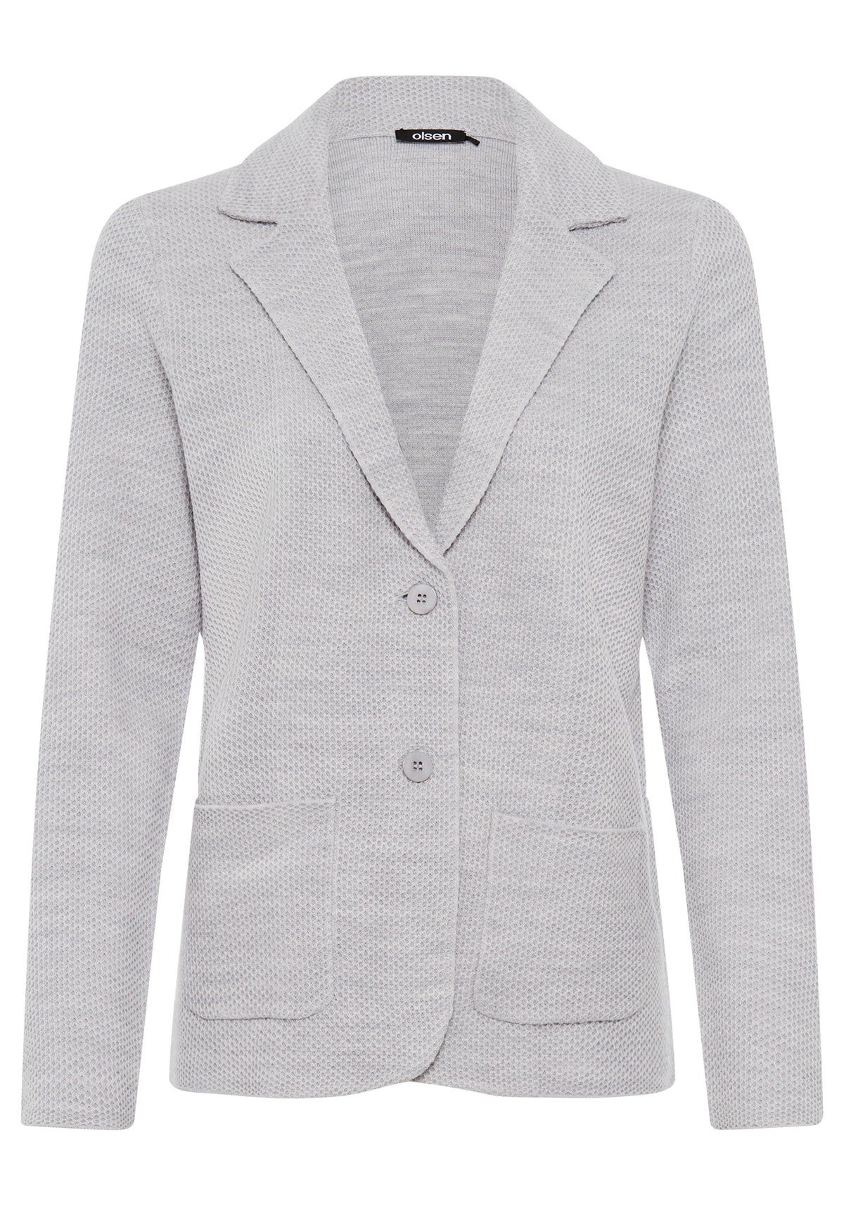 Merino Wool Blend Blazer