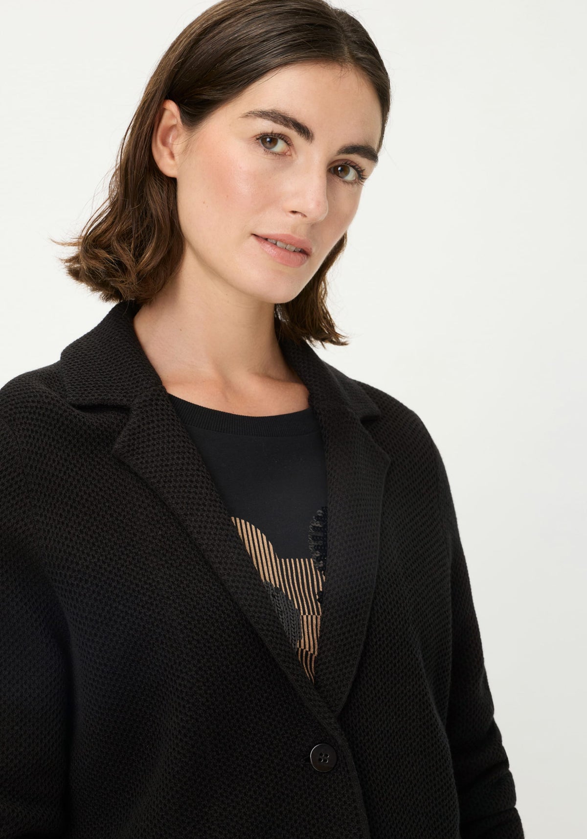 Blazer en laine mérinos