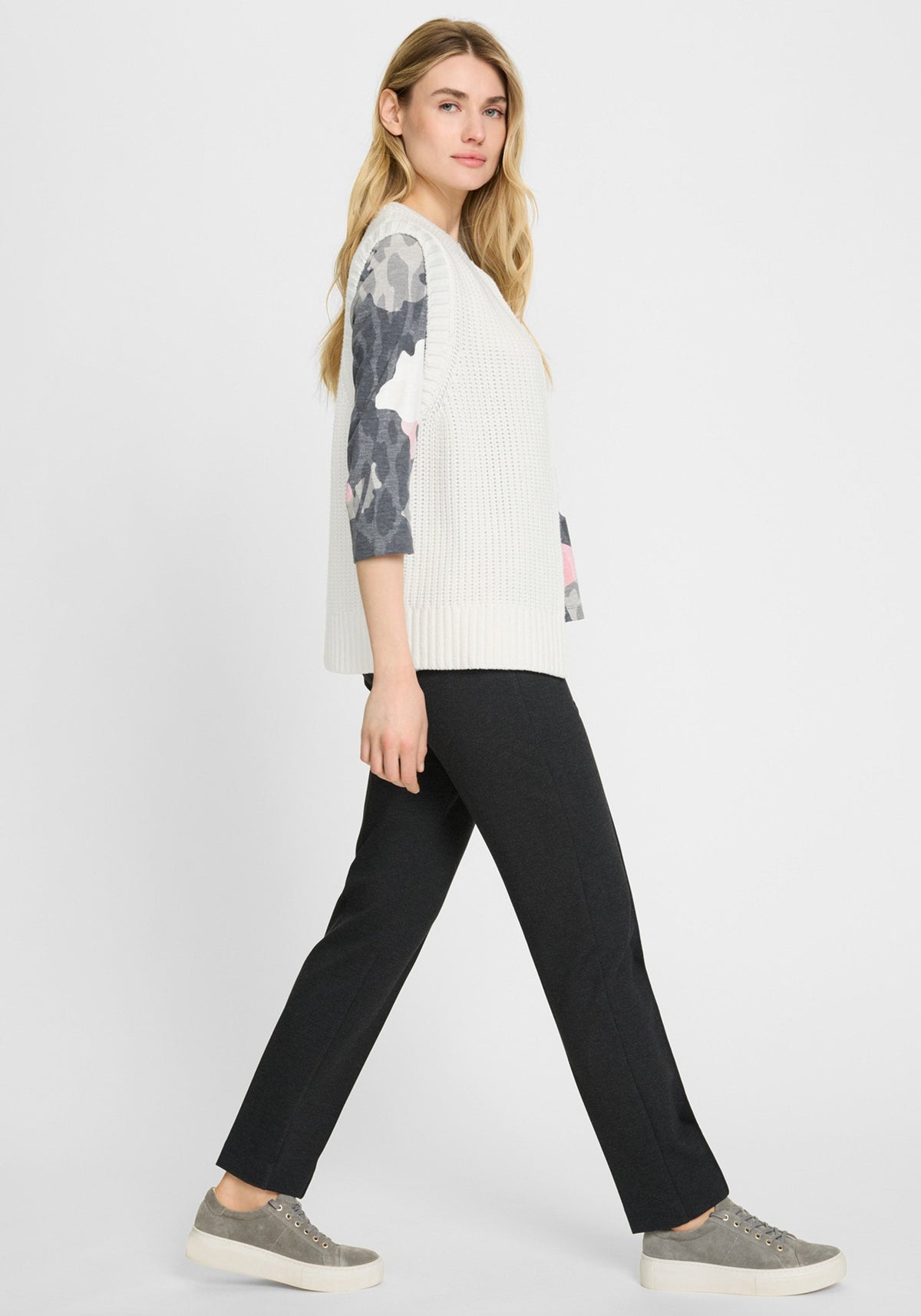 Cotton Blend Sweater Vest