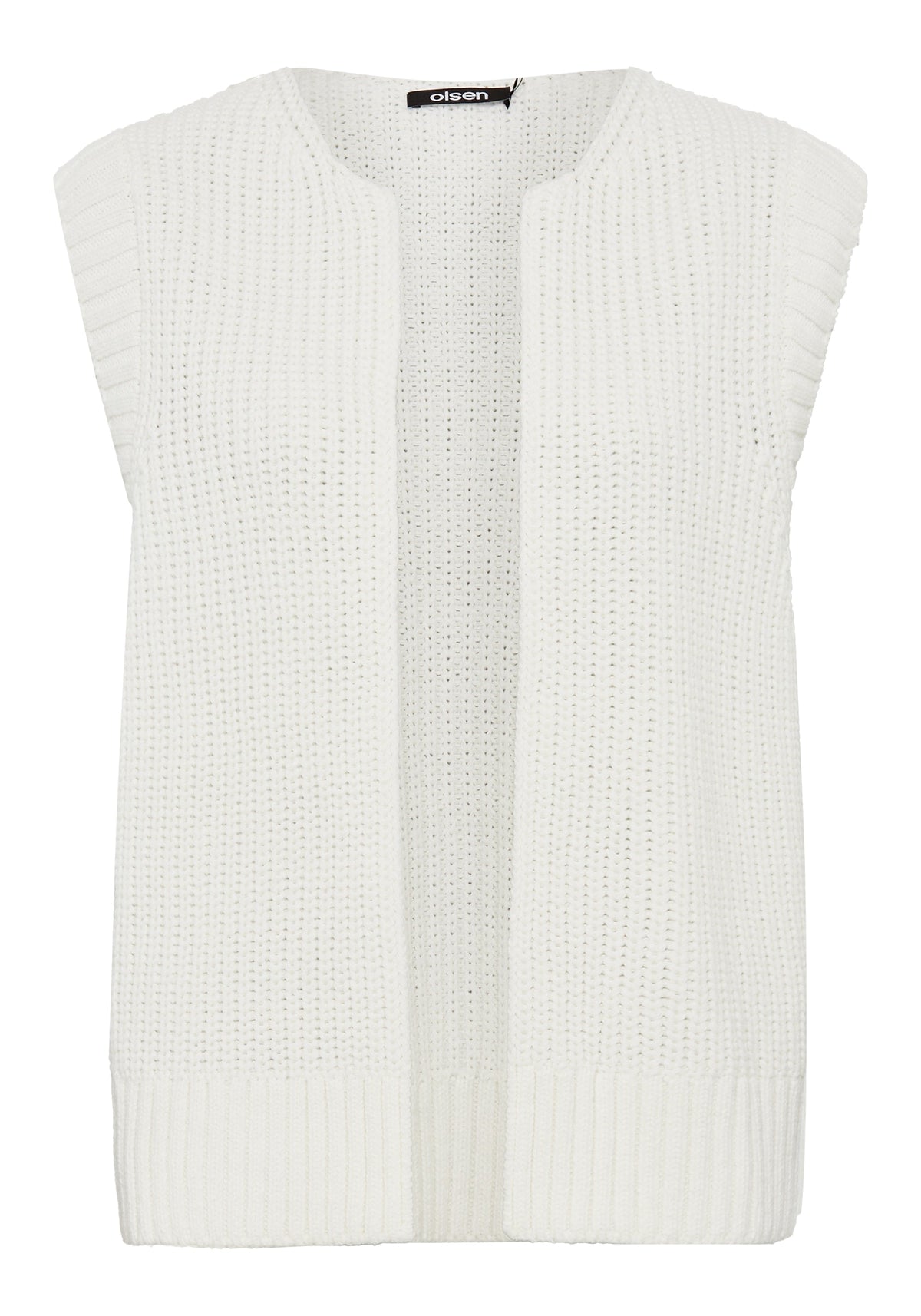 Cotton Blend Sweater Vest