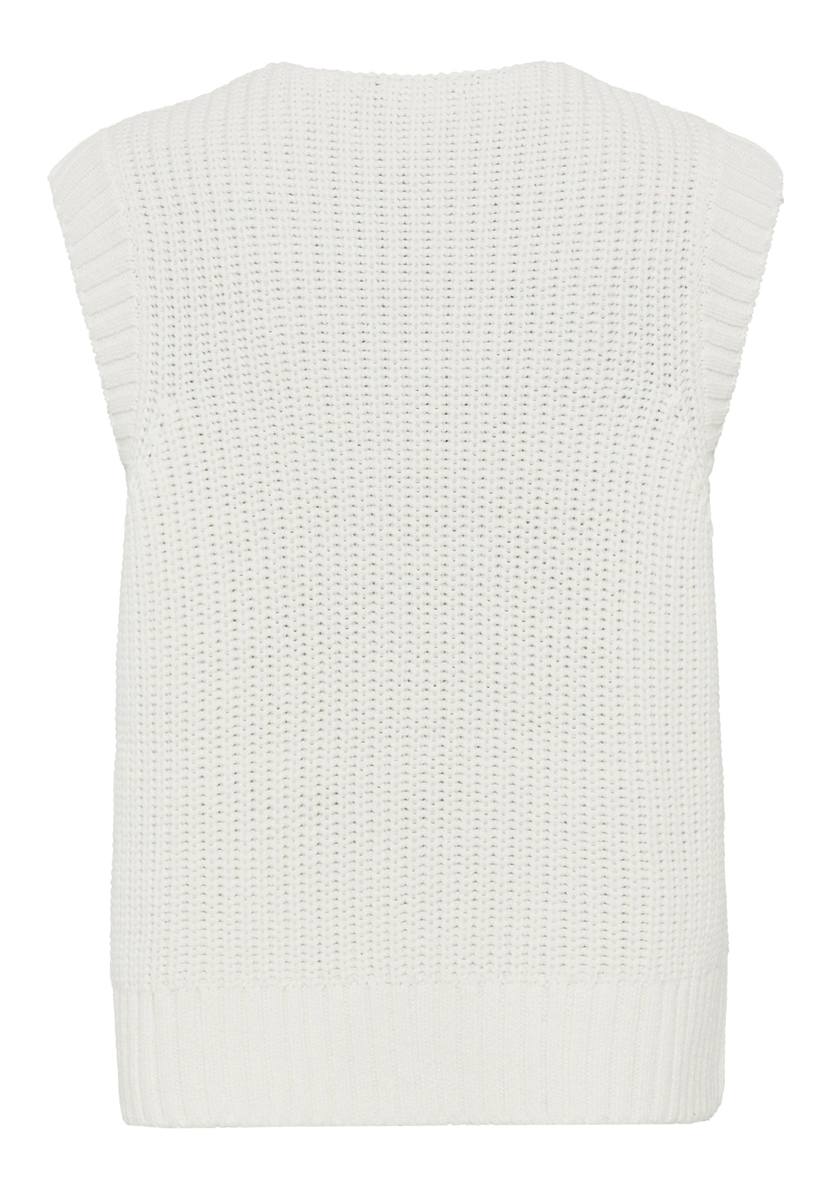Cotton Blend Sweater Vest