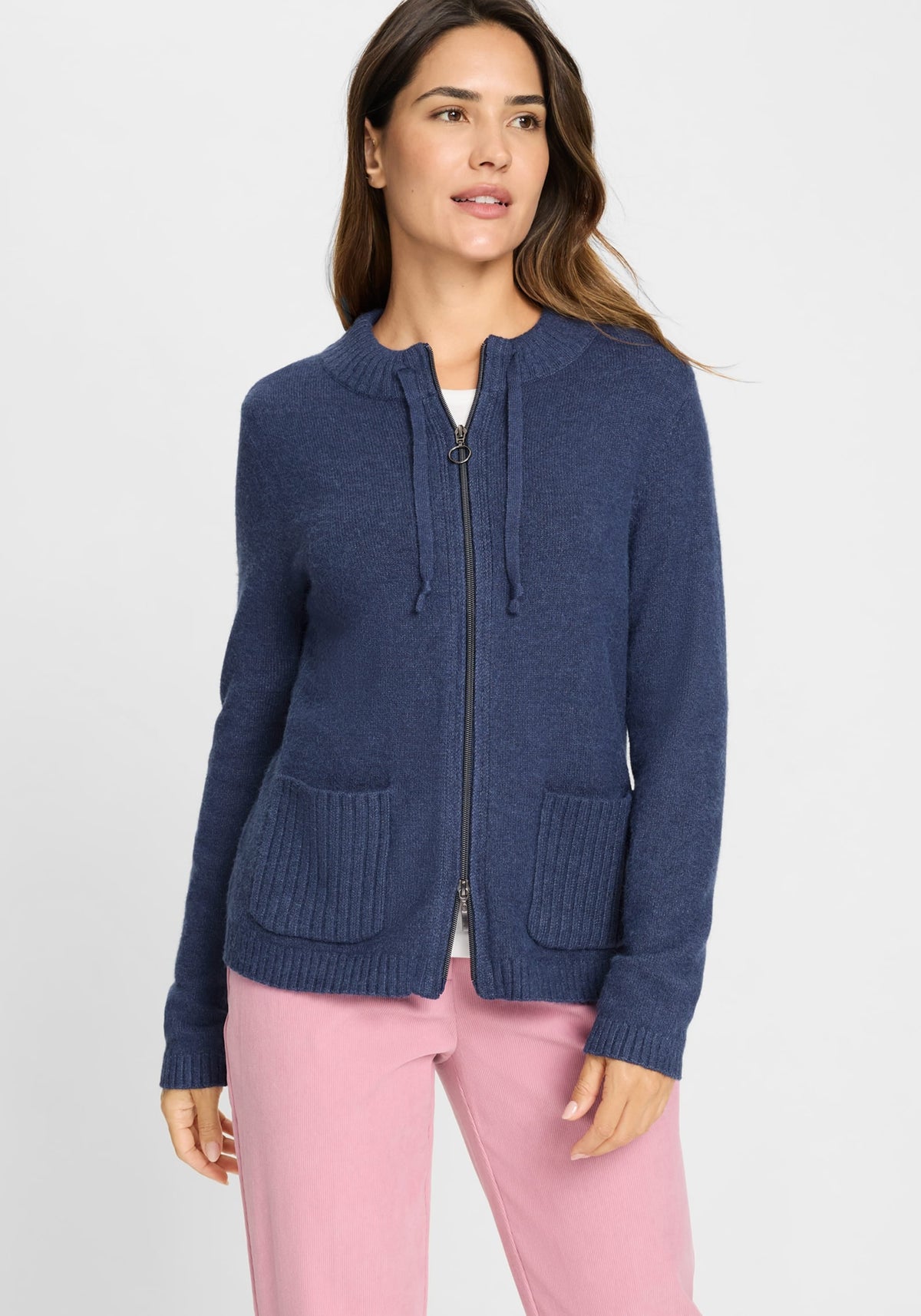 Zip Front Cardigan