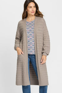 Ruffle Front Printed Blouse