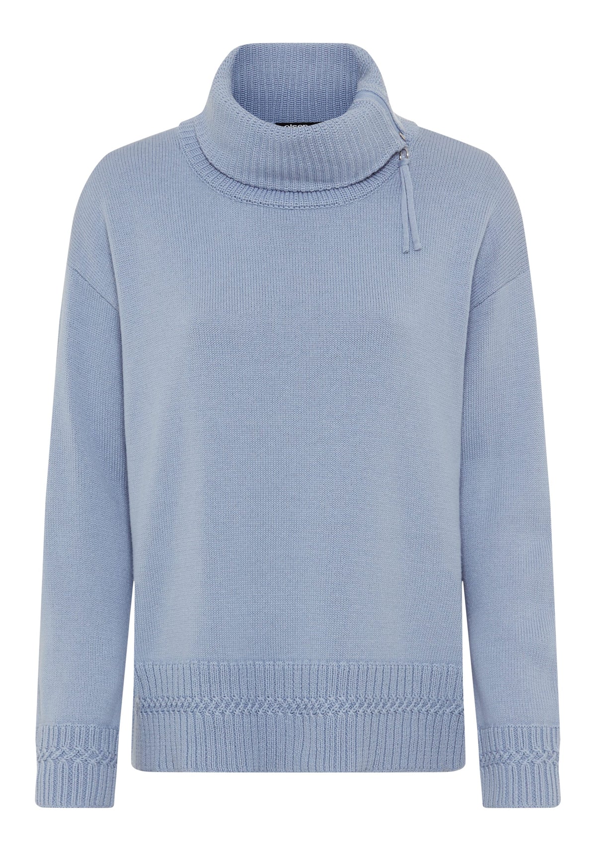 Sweater with Convertible Neckline