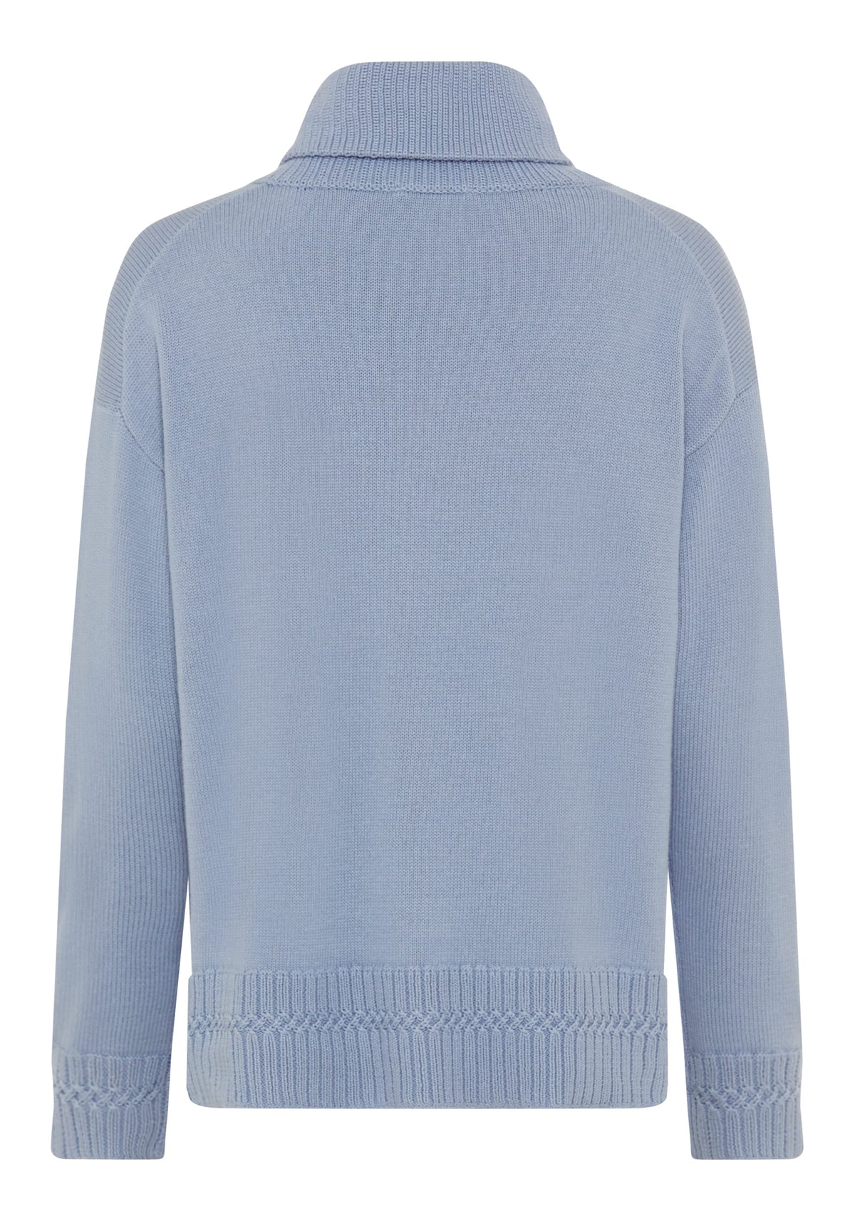 Sweater with Convertible Neckline