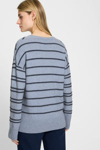 Sweater with Convertible Neckline
