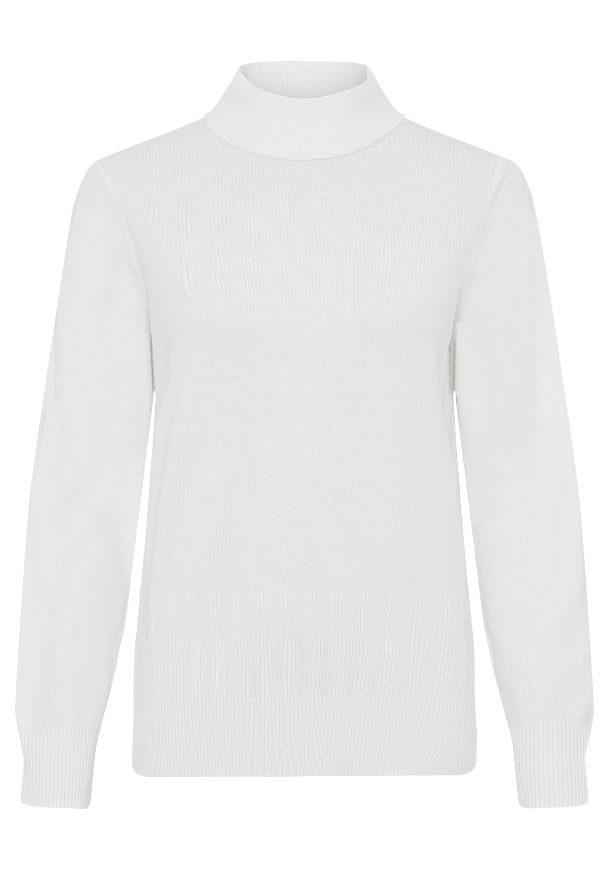 Solid Mock Neck Sweater