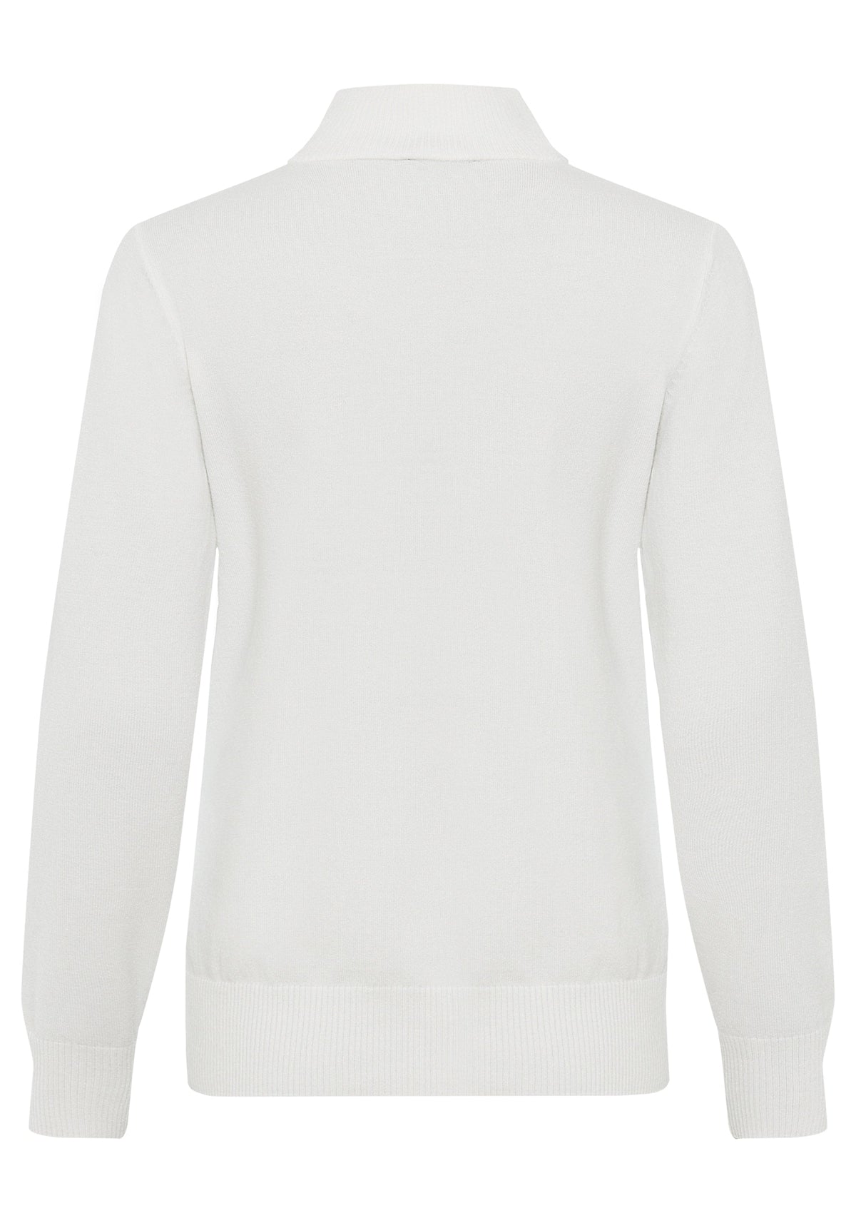 Solid Mock Neck Sweater