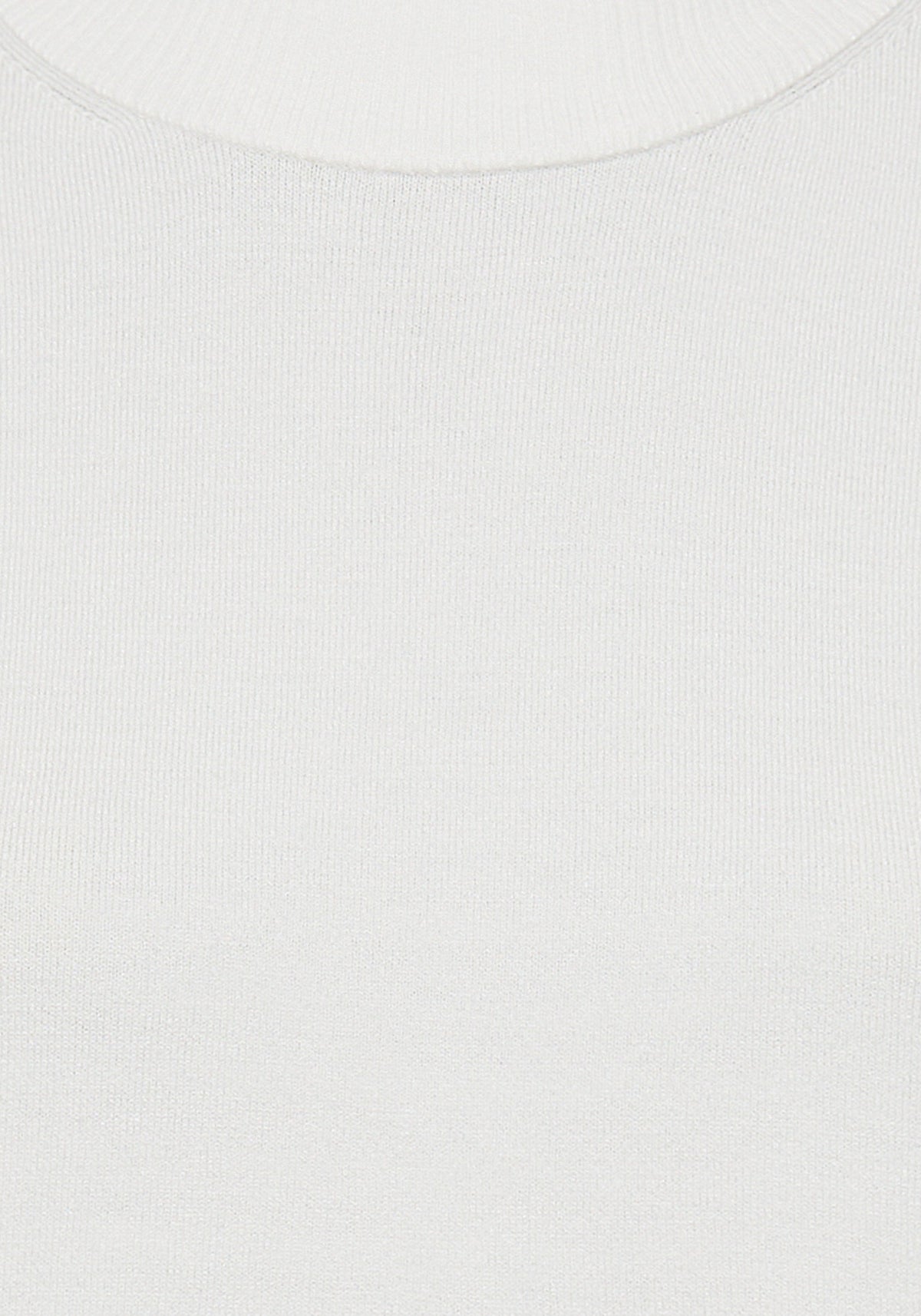 Solid Mock Neck Sweater