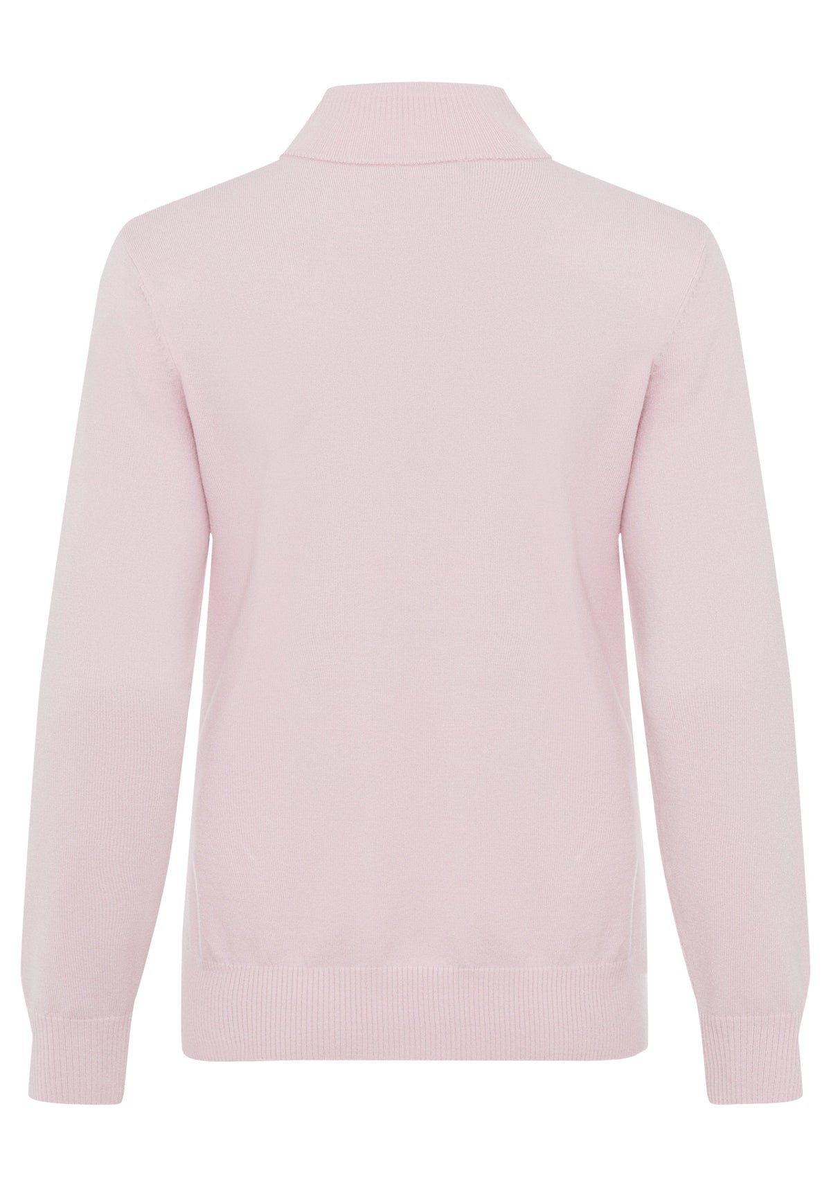 Solid Mock Neck Sweater