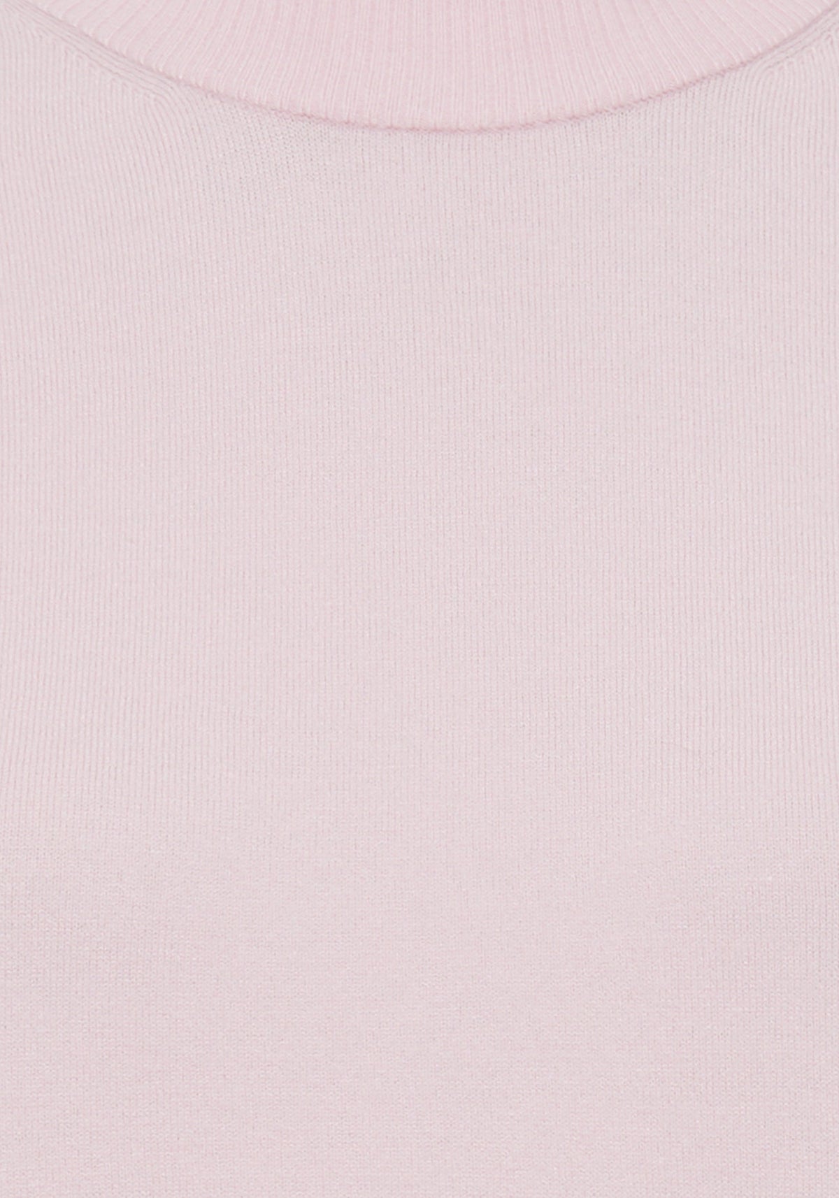 Solid Mock Neck Sweater