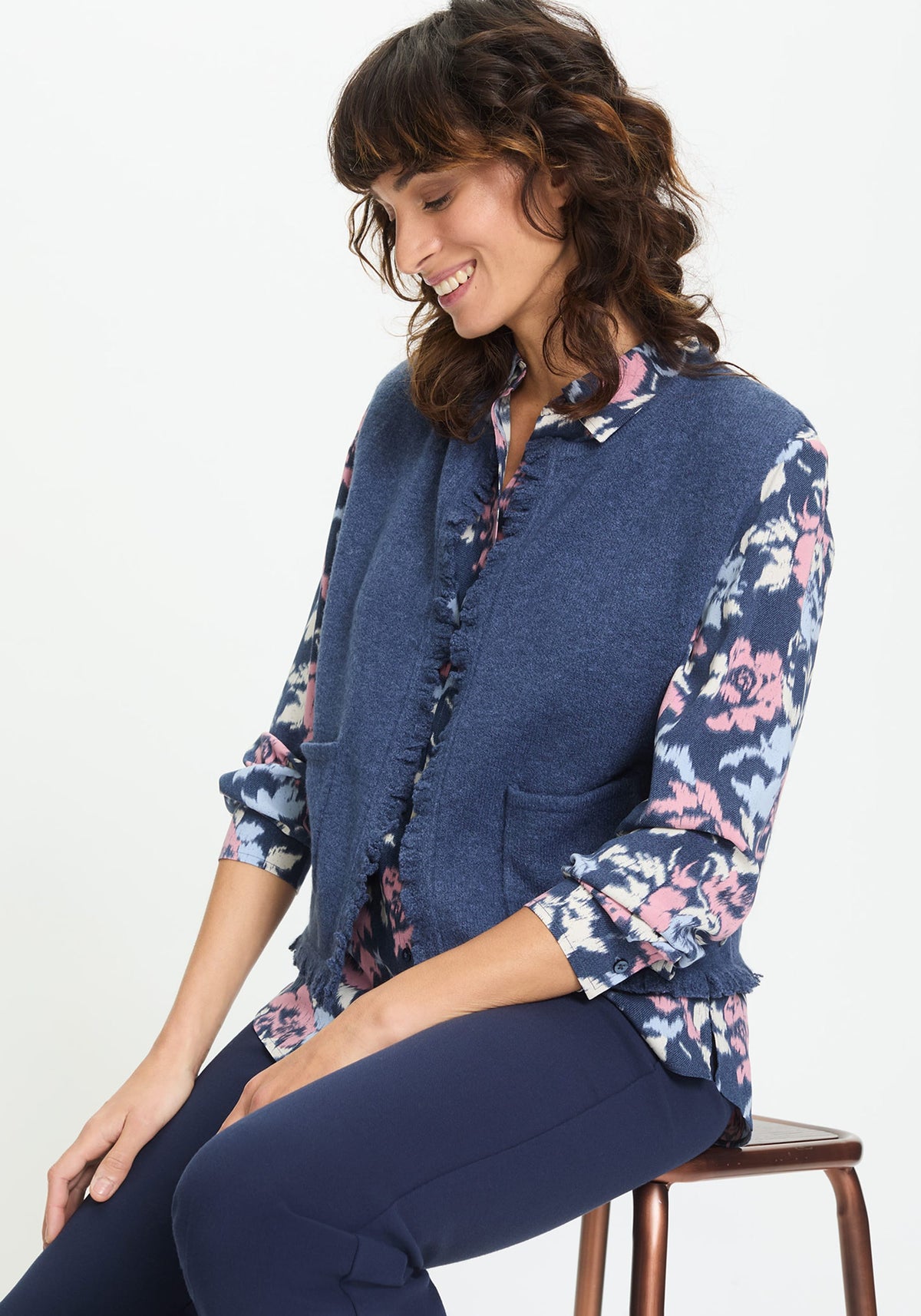 Cropped Sweater Vest