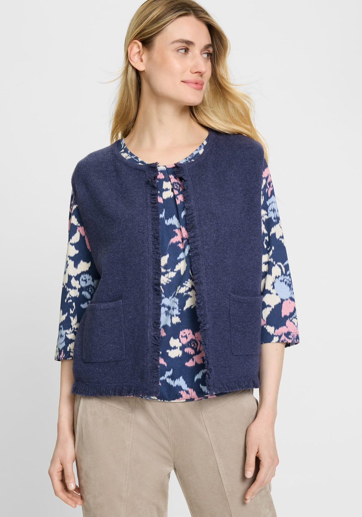 Cropped Sweater Vest
