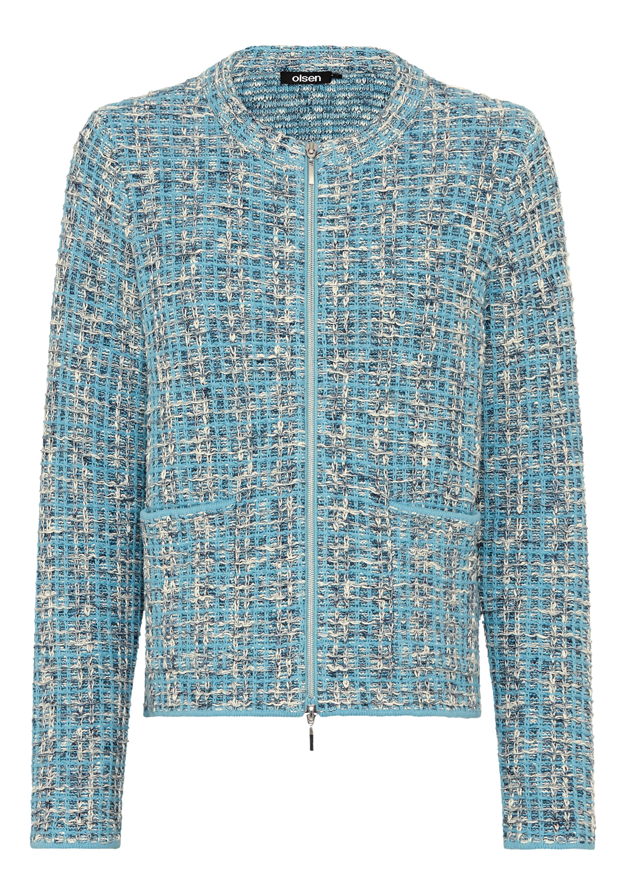 Tweed Knit Cardigan - Olsen Fashion