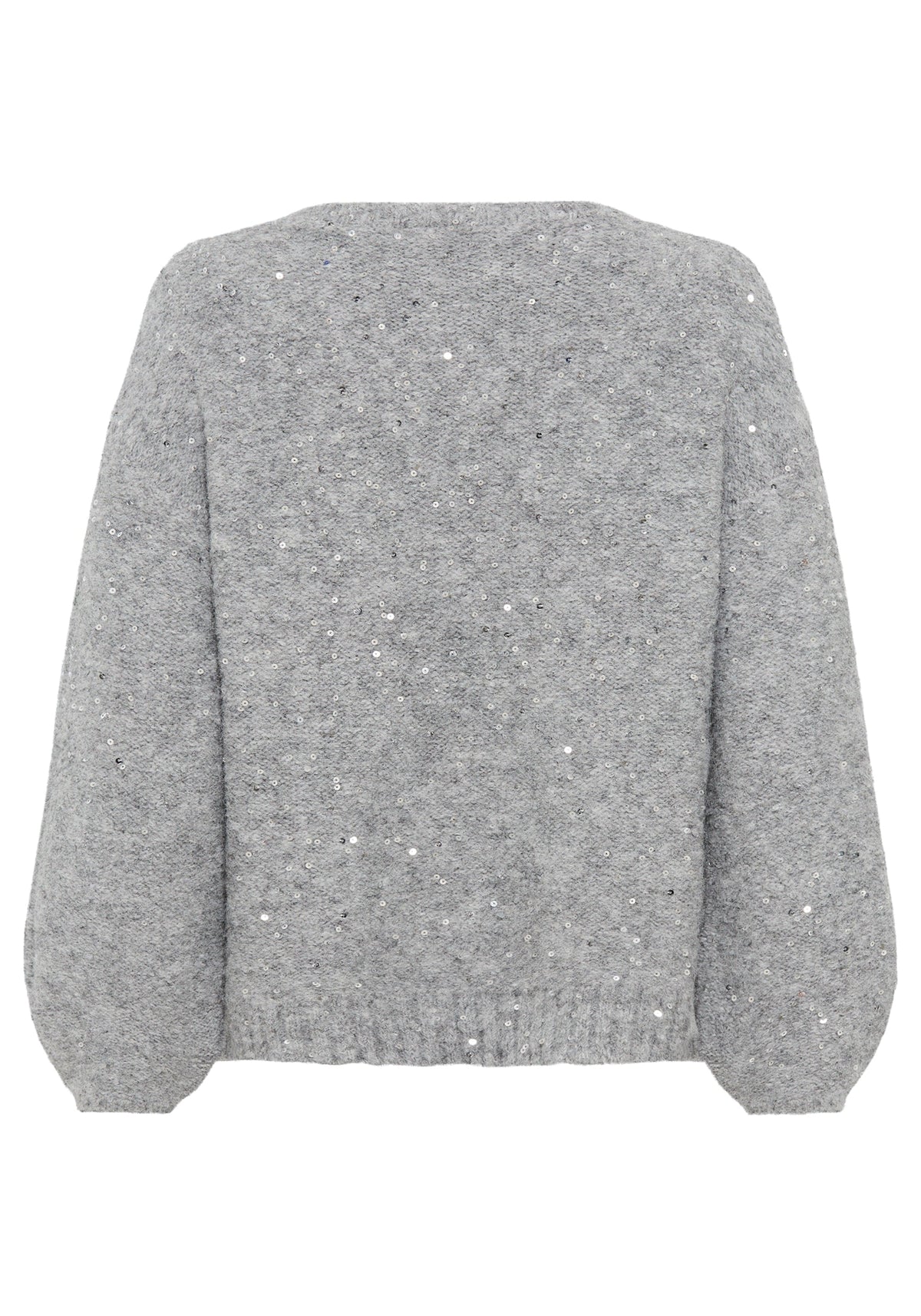 Embellished Bouclé Sweater
