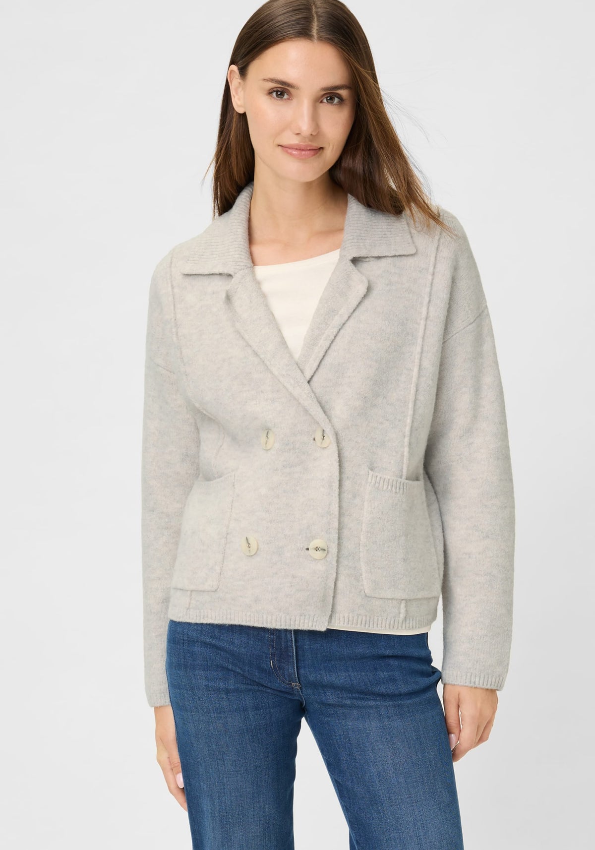 Double Breasted Sweater Cardigan