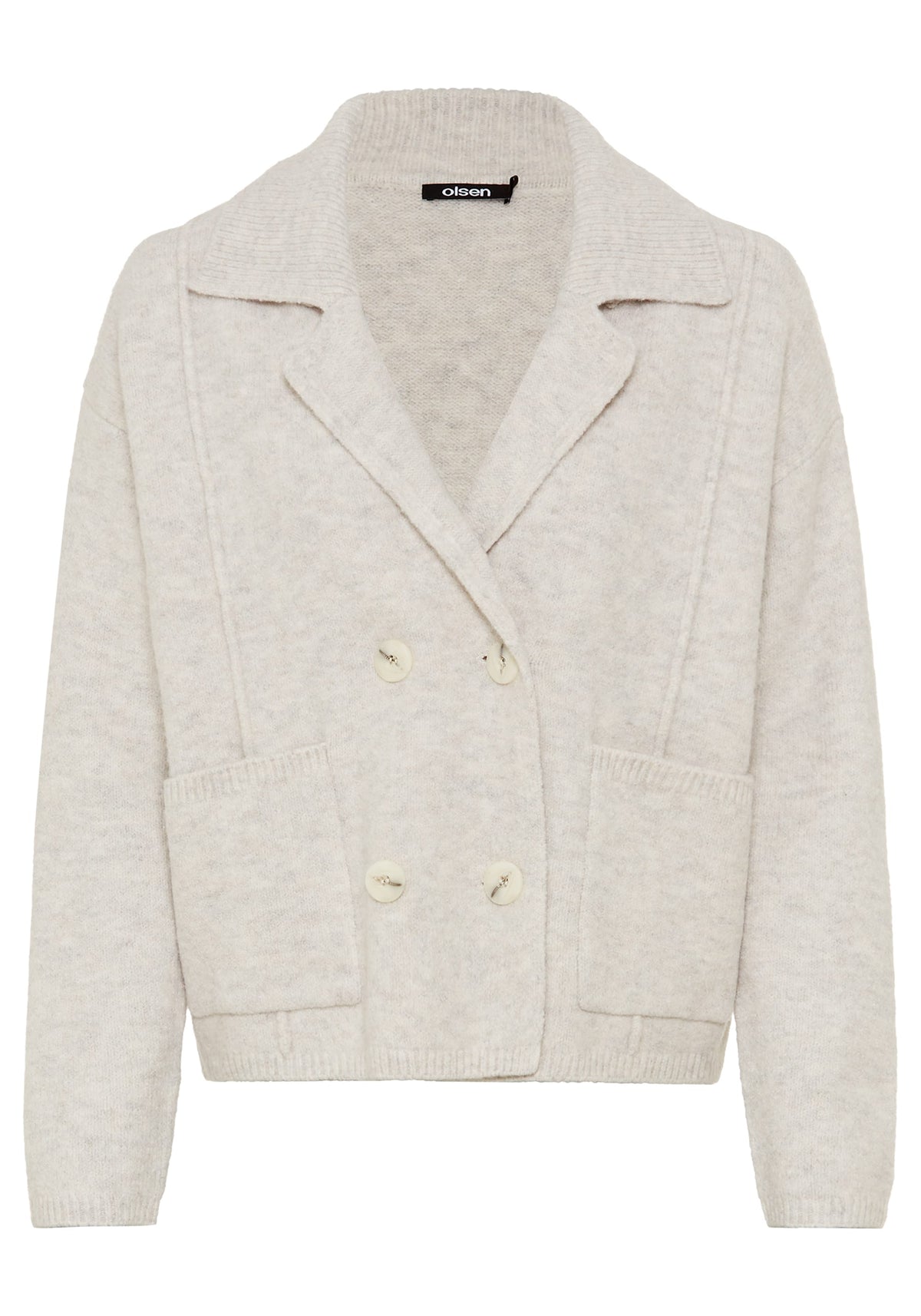 Double Breasted Sweater Cardigan