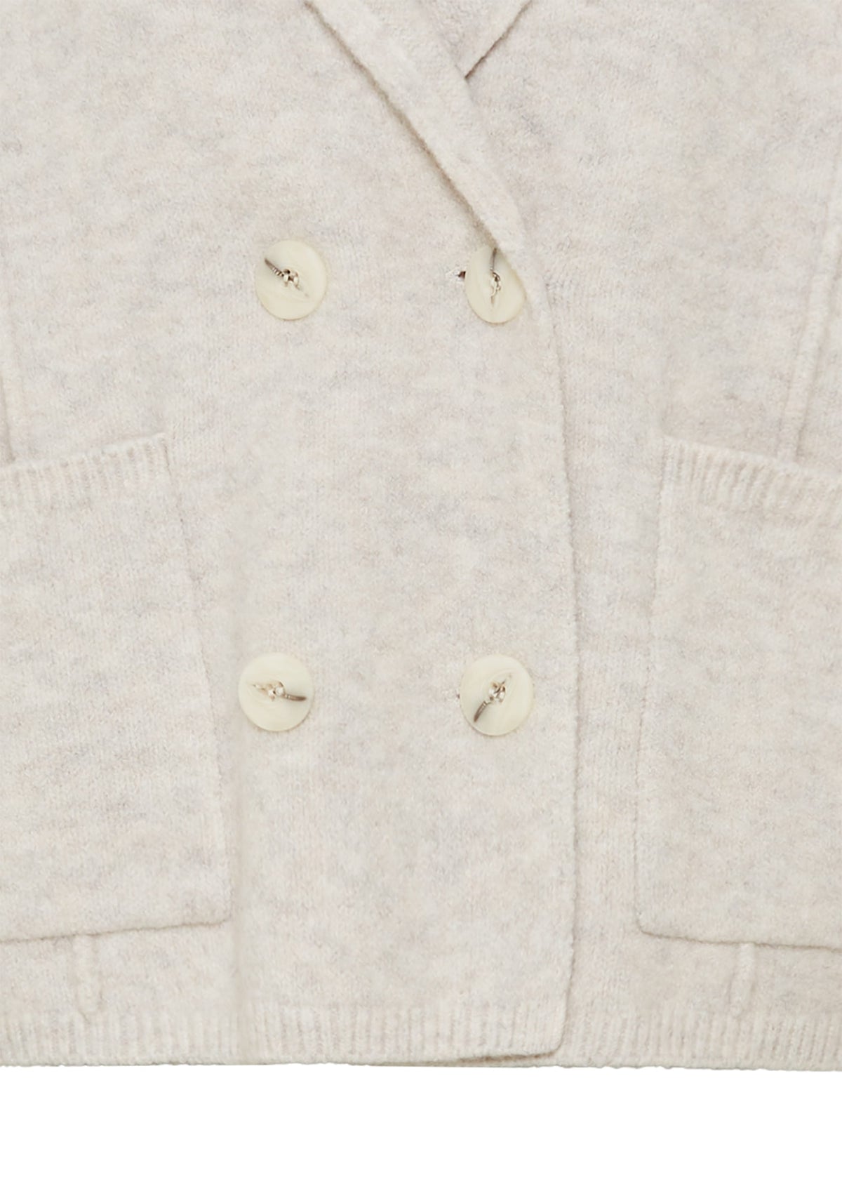 Double Breasted Sweater Cardigan