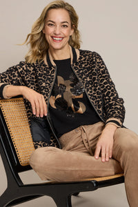 Pantalon à bretelles en tricot Napoli Lisa Fit