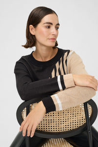 Embellished Graphic Sweater