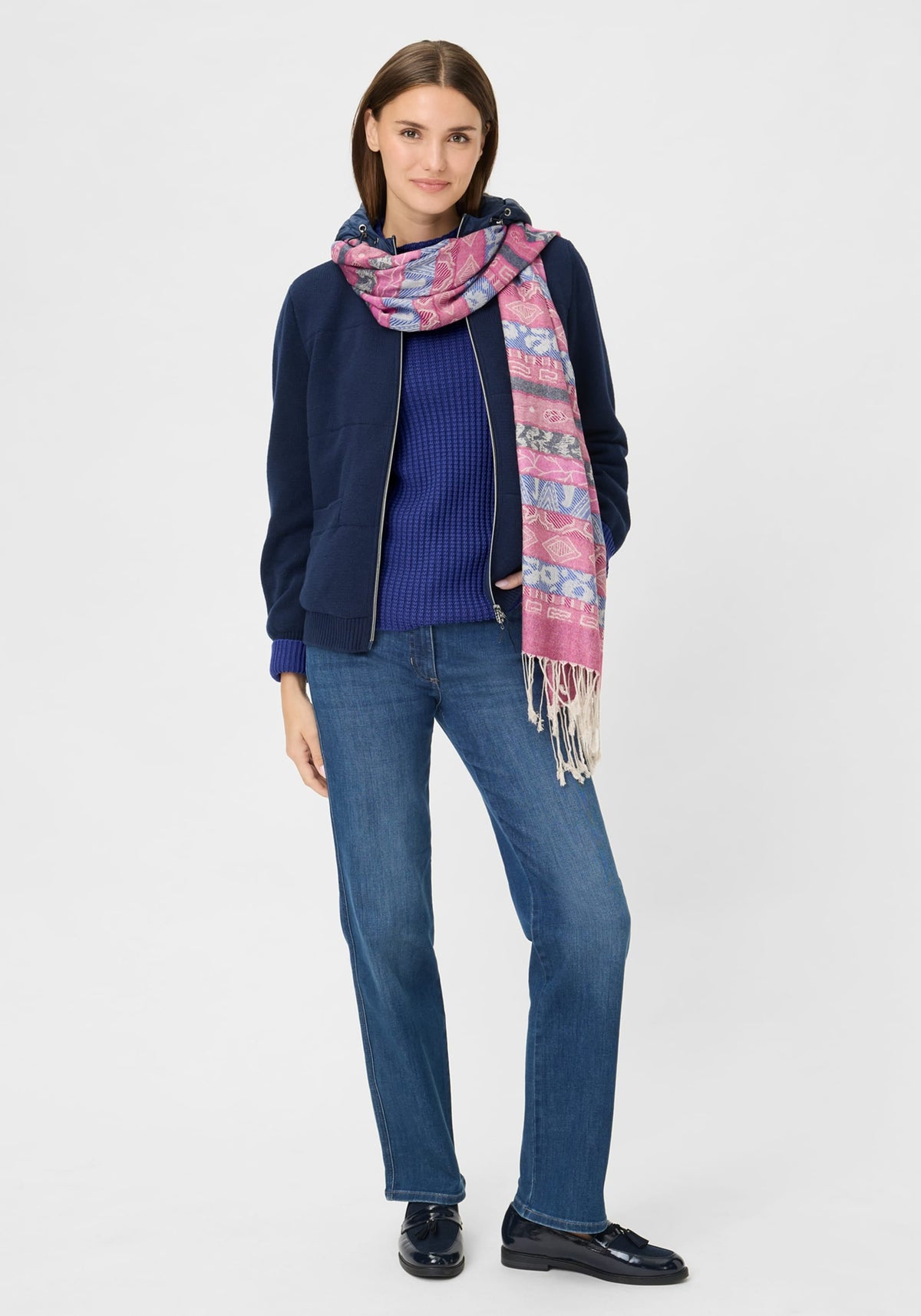 Solid Mock Neck Sweater