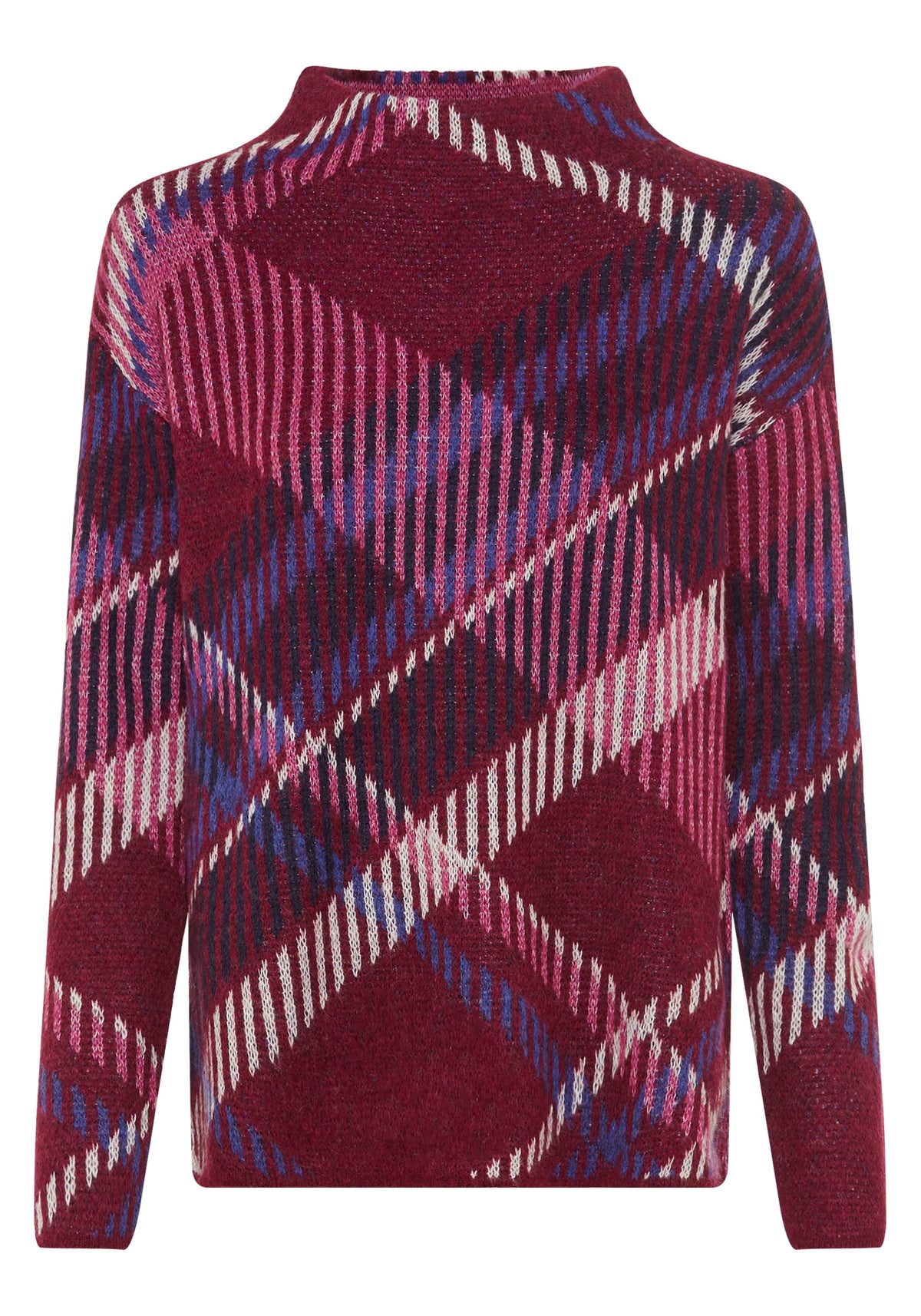 Plaid Statement Sweater