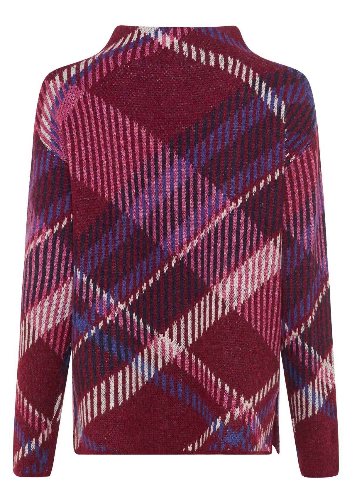 Plaid Statement Sweater