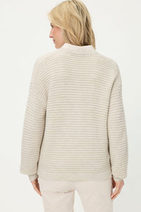 Coquille sans manches à effet satiné