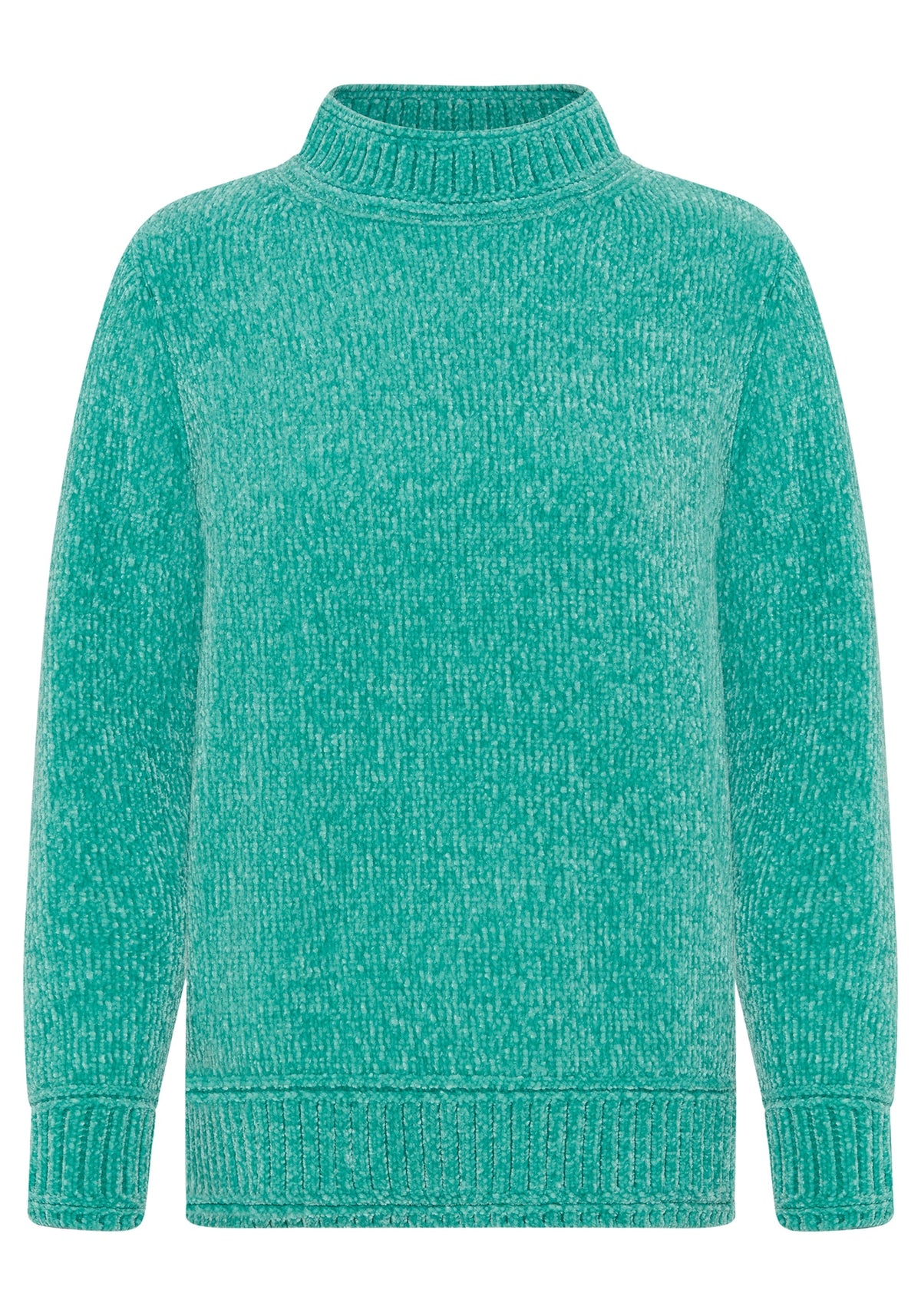 Chenille Mock Sweater