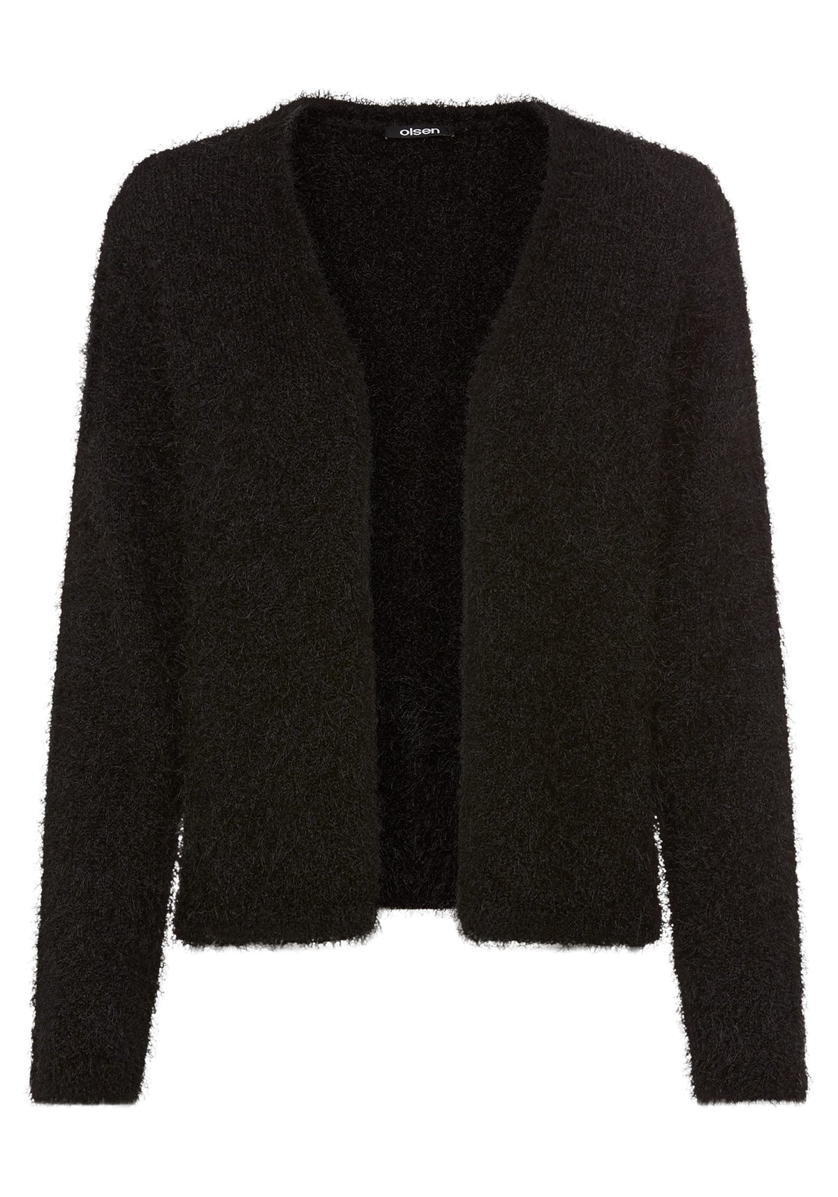 Cardigan croisé en fil de plumes