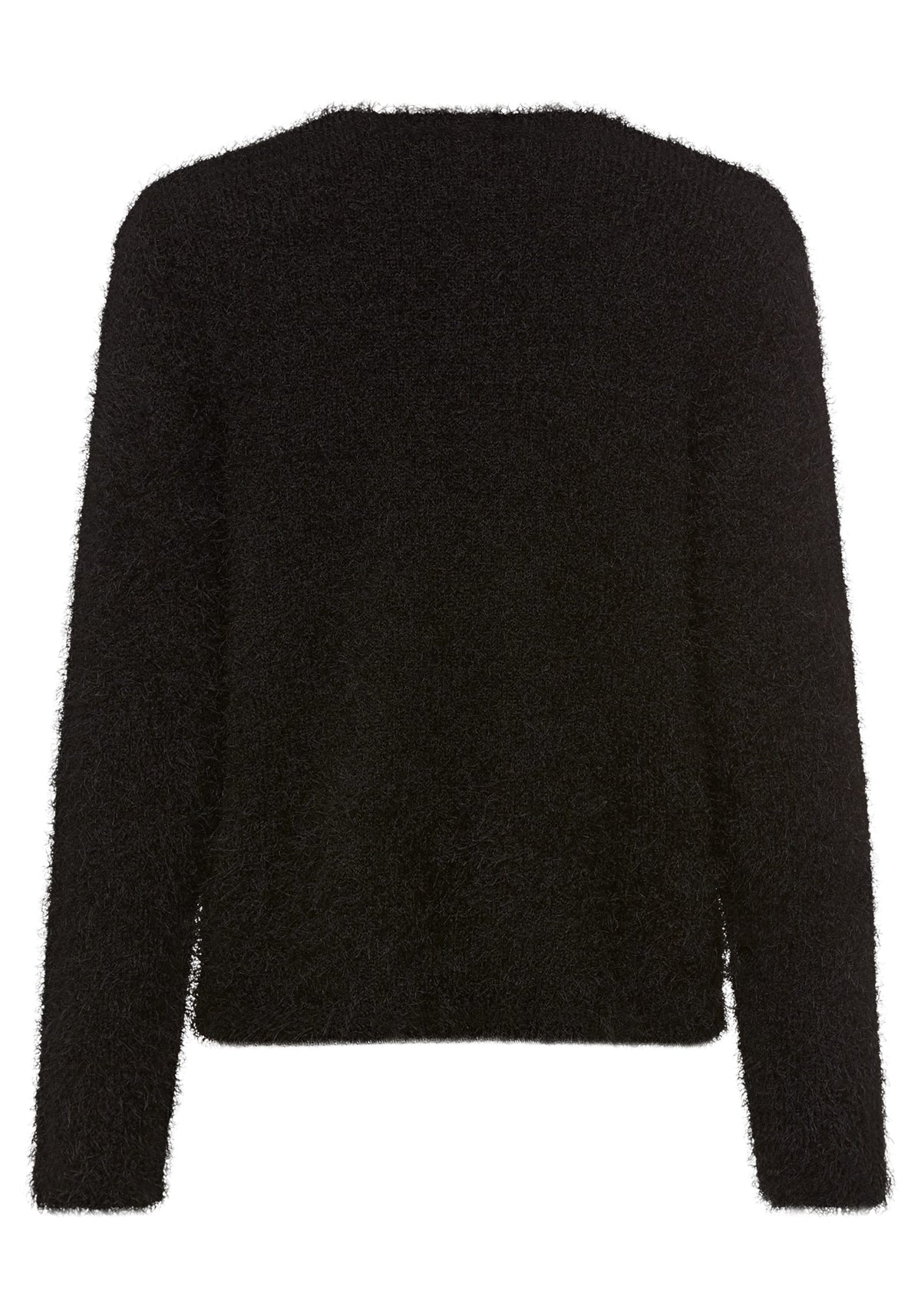 Cardigan croisé en fil de plumes