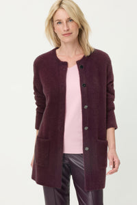 Cardigan en fil Eyelash