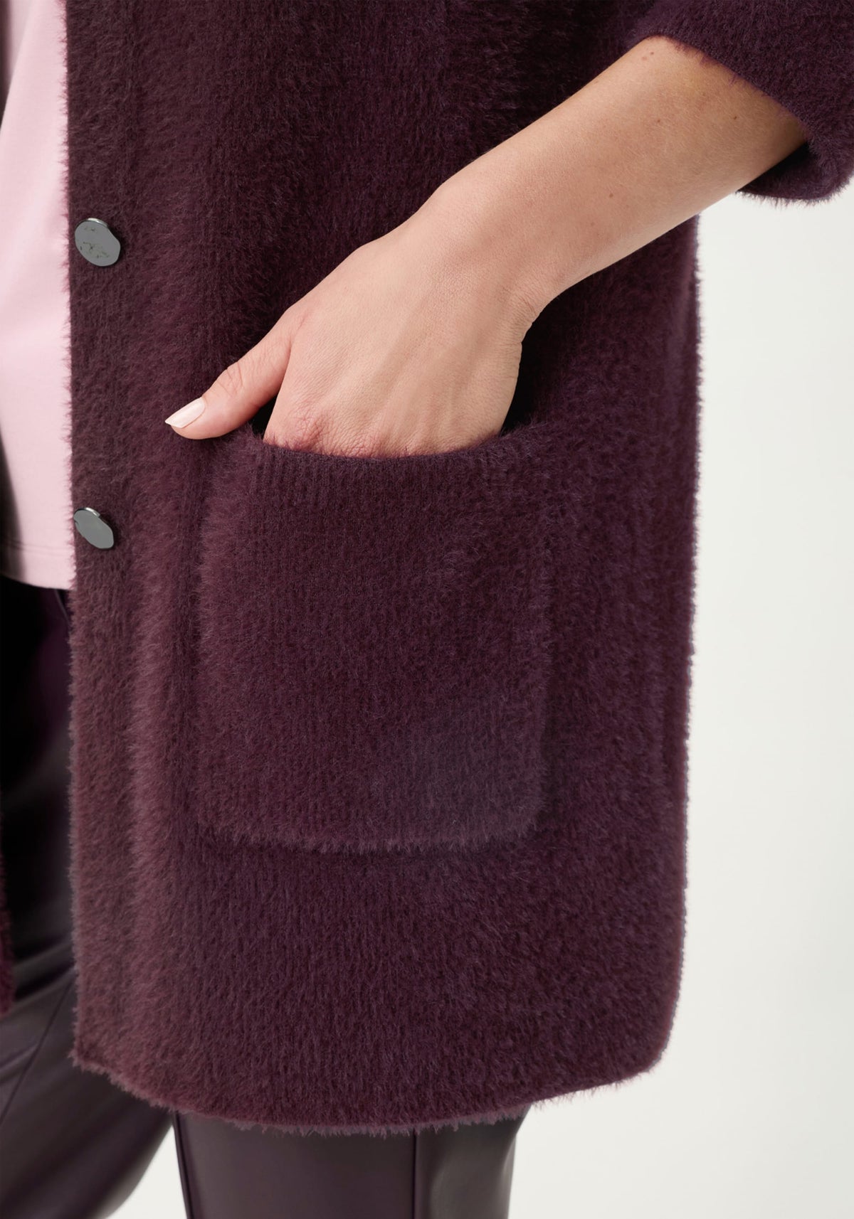 Cardigan en fil Eyelash