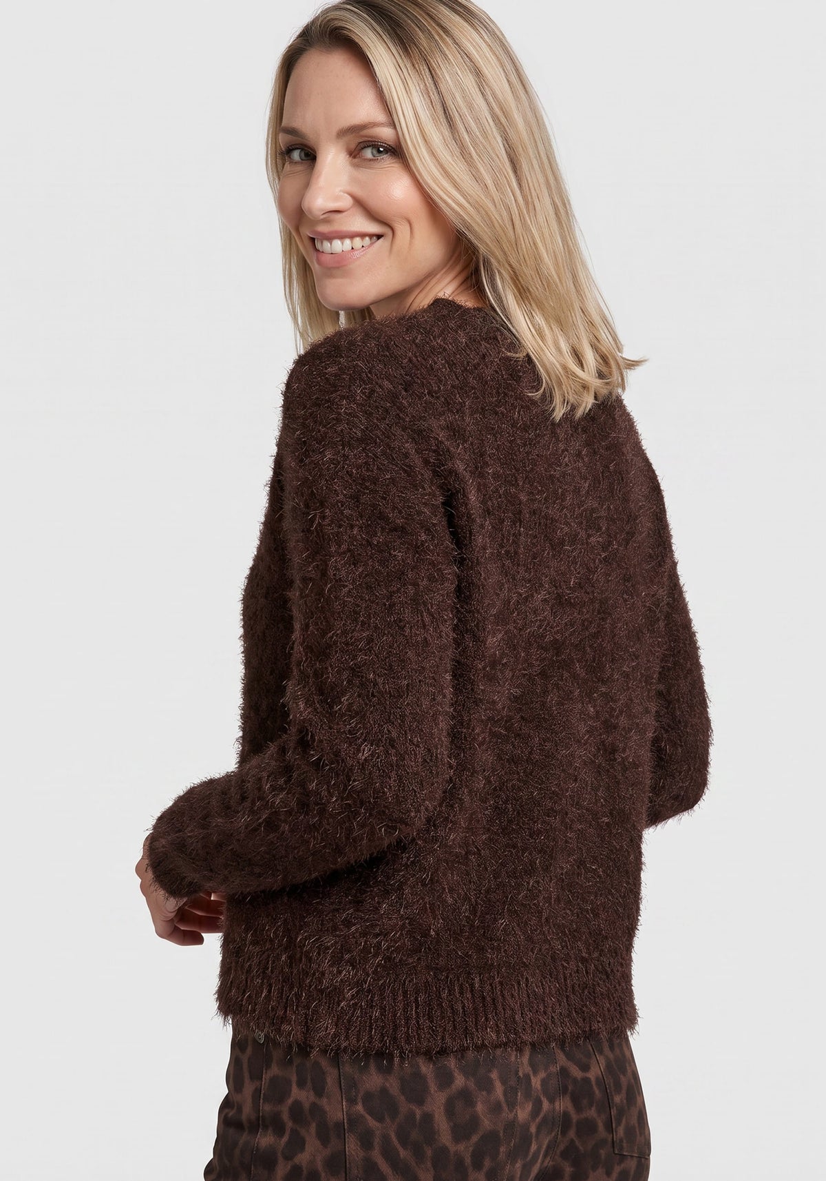 Feather Yarn Sweater