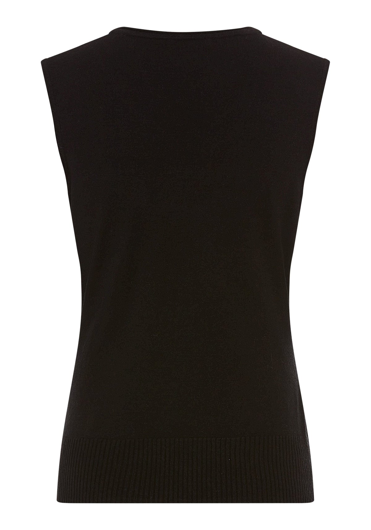 Coquille en tricot côtelé avec paillettes